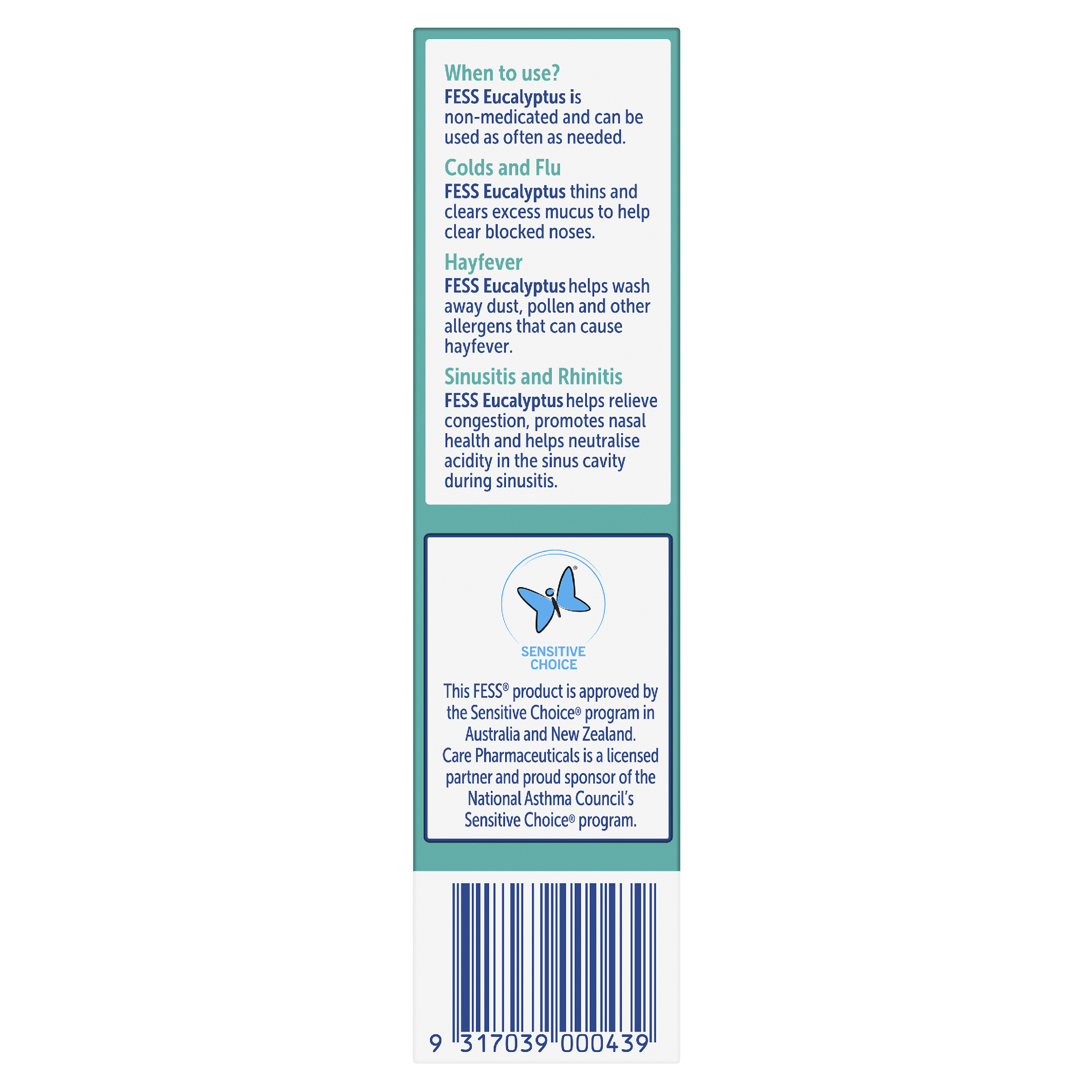 FESS NASAL EUCALYPTUS SPRAY 30ML - Image 3