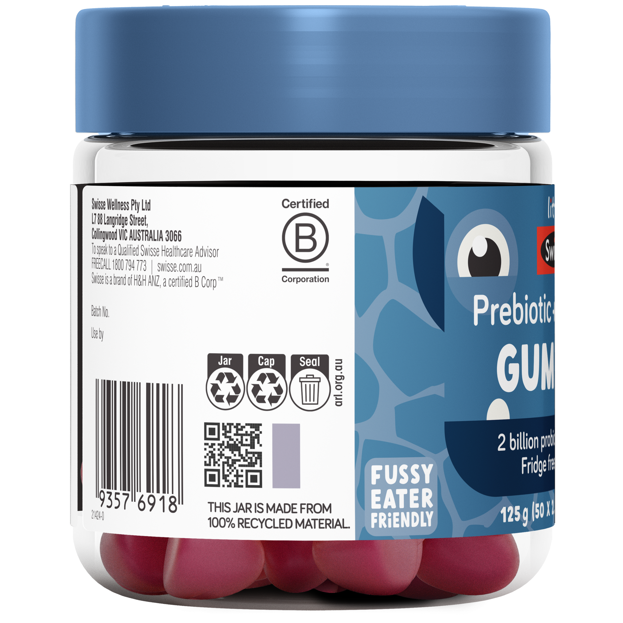SWISSE LITTLE PREBIOTIC + PROBIOTIC 50 GUMMIES - Image 4
