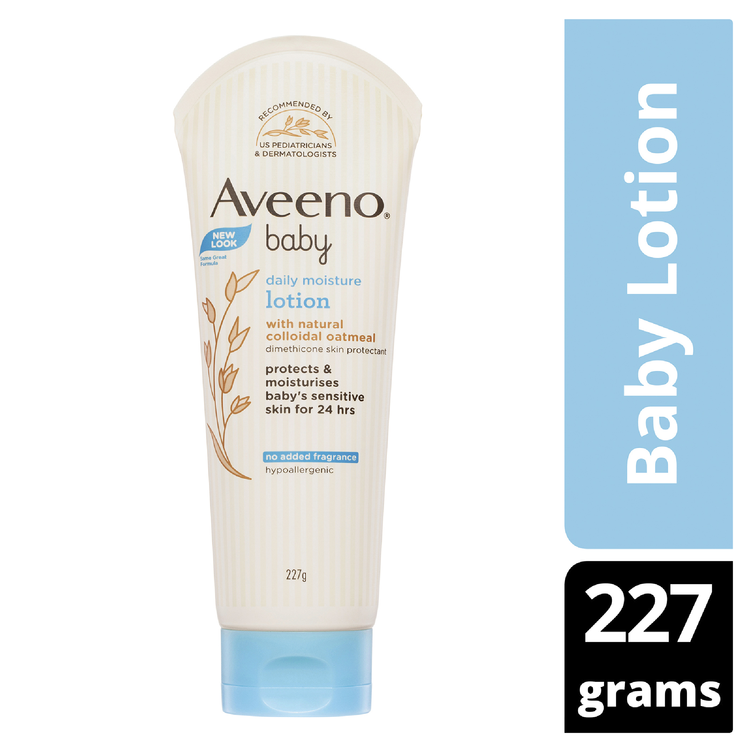AVEENO BABY FRAGRANCE FREE DAILY BABY LOTION 227ML - Image 3
