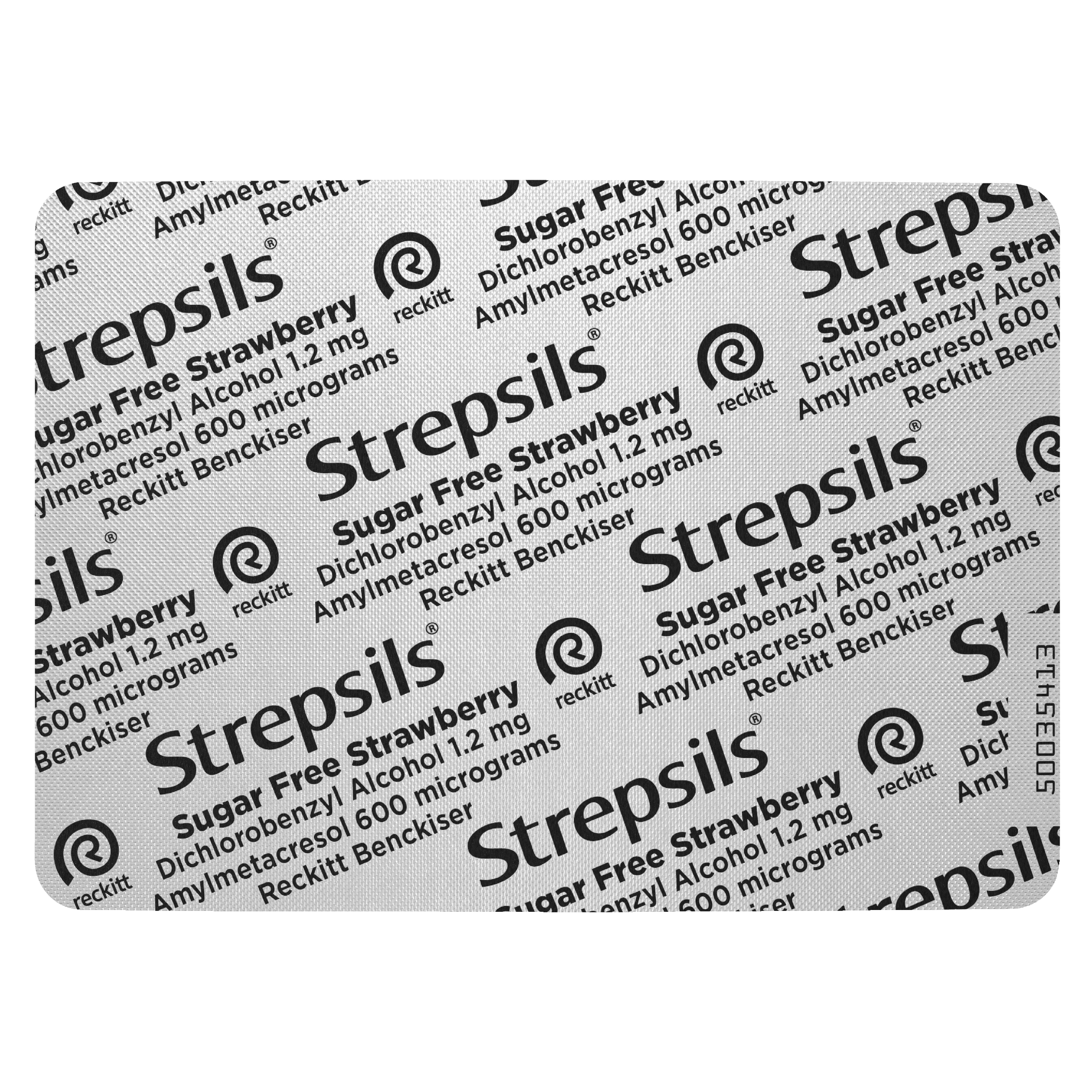 STREPSILS STRAWBERRY SUGAR FREE 36 LOZENGES - Image 5