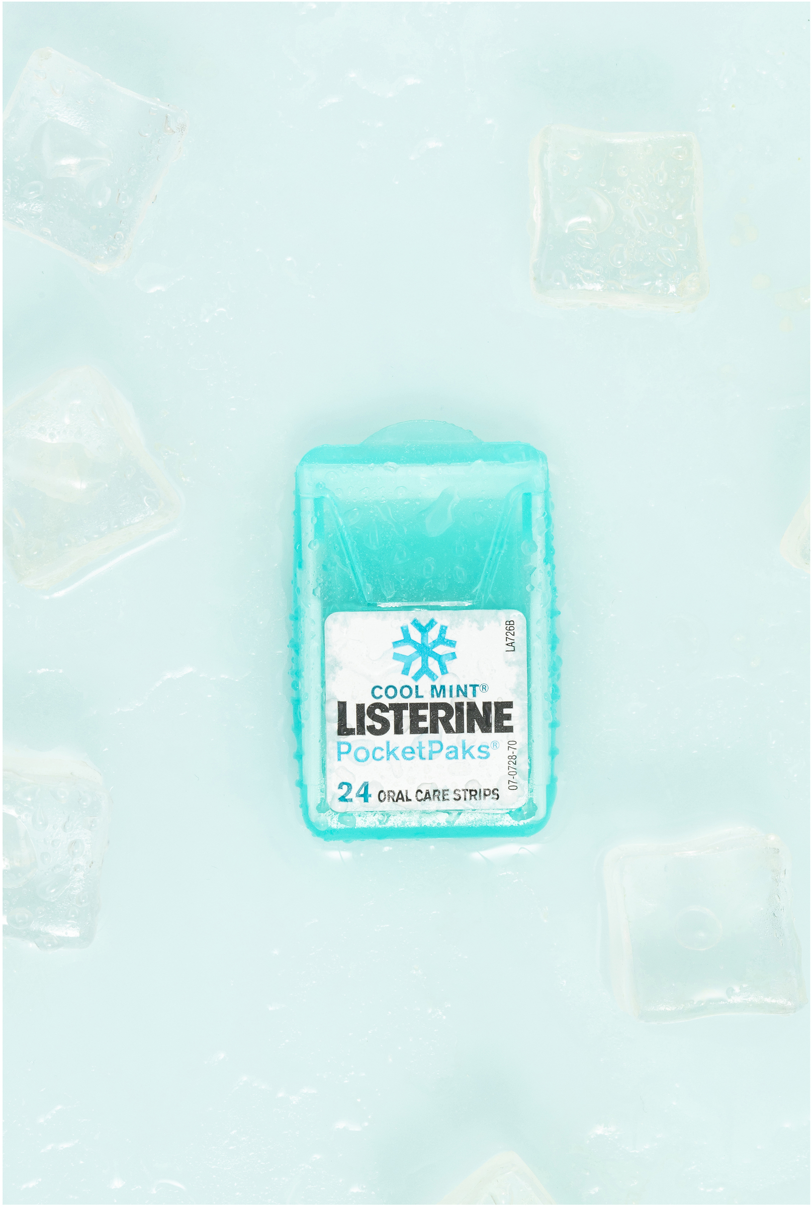 LISTERINE POCKETPAKS ORAL CARE STRIPS COOL MINT 72 PACK - Image 5