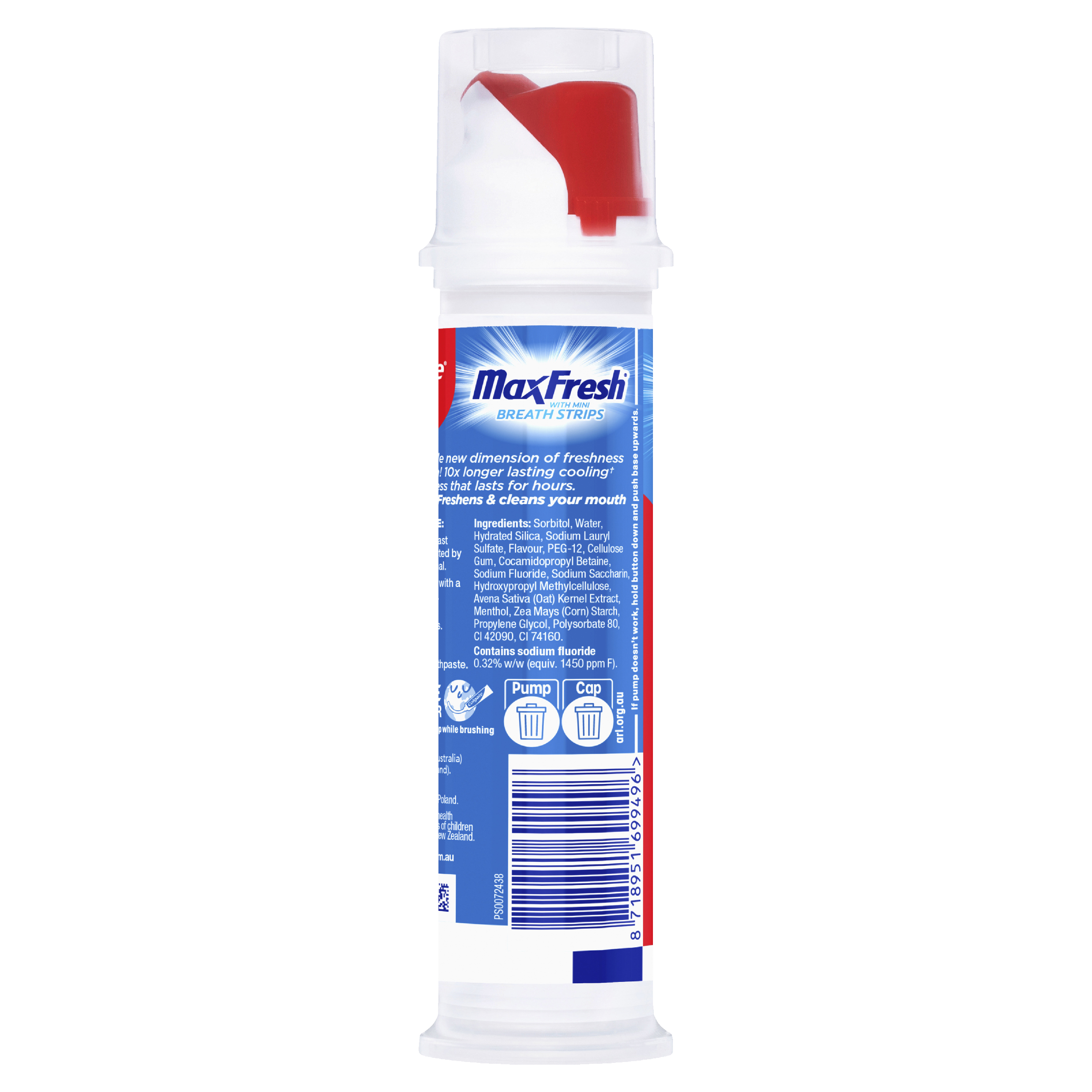 COLGATE TOOTHPASTE COOLMINT PUMP 130G - Image 8