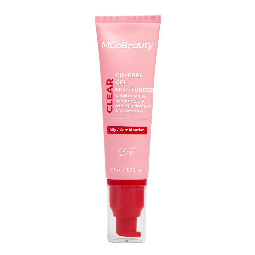 MCO BEAUTY CLEAR OIL FREE GEL MOISTURISER 50ML