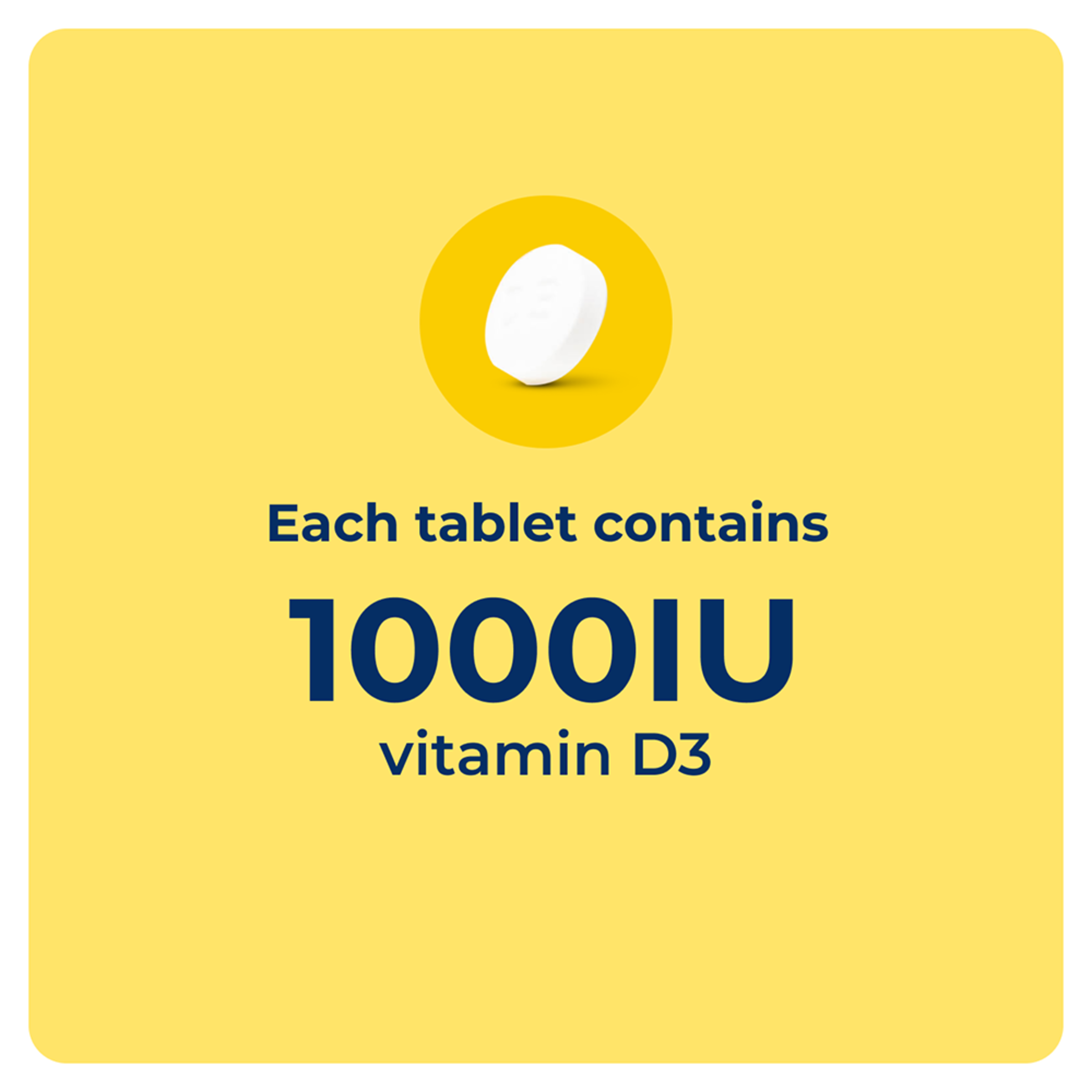 OSTEVIT-D ONE-A-DAY VITAMIN D3 1000IU 60 TABLETS - Image 4