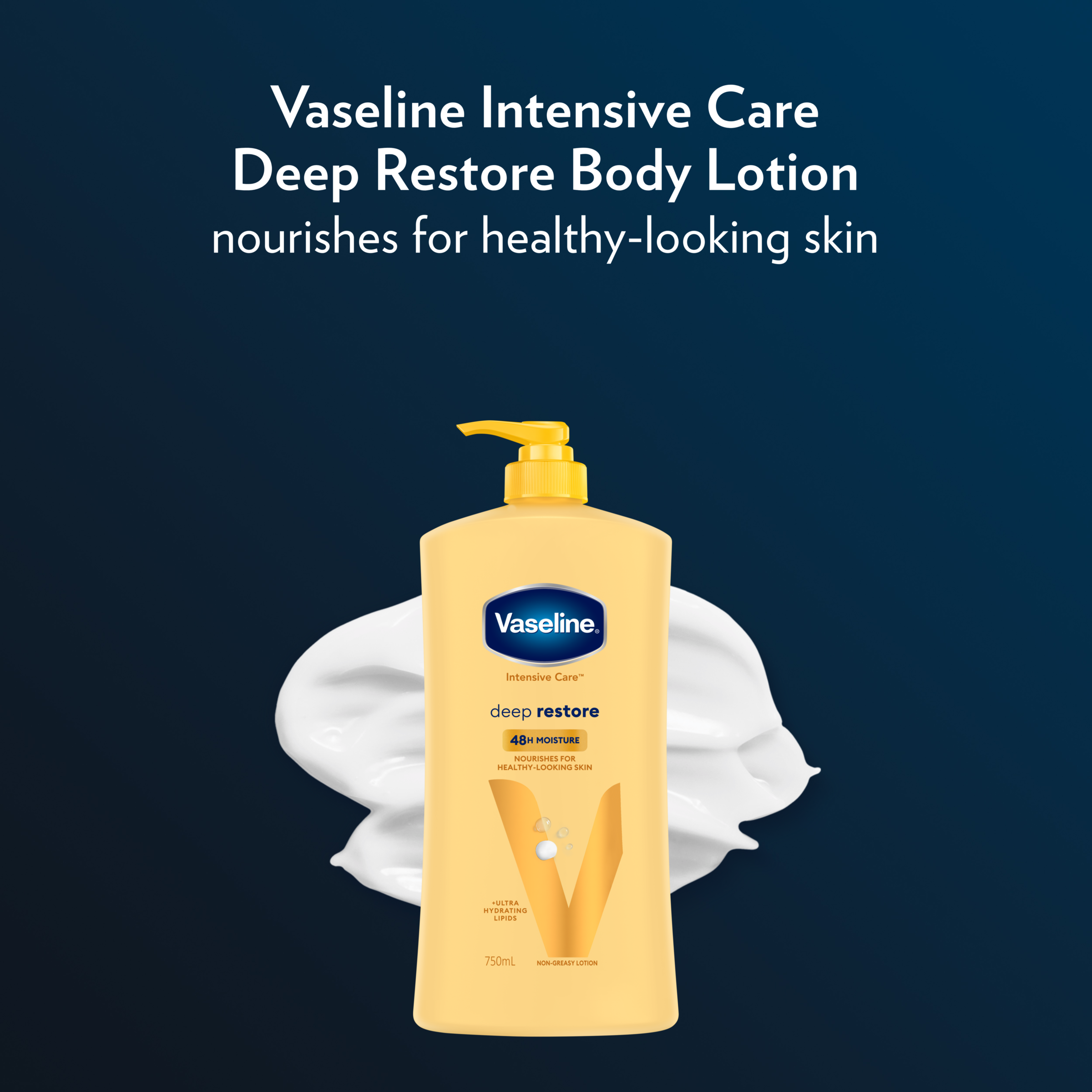 VASELINE DEEP RESTORE BODY LOTION 750ML - Image 4