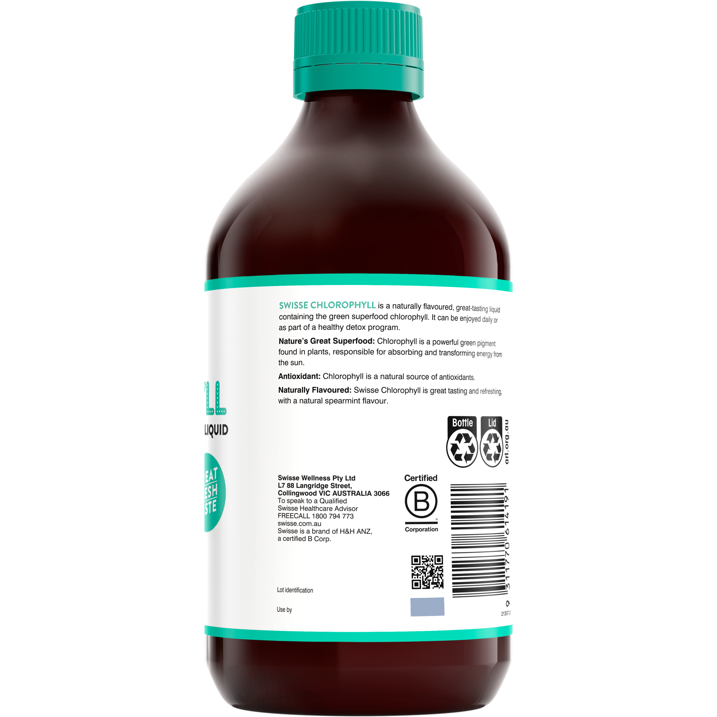 SWISSE ULTIBOOST CHLOROPHYLL SPEARMINT 500ML - Image 3