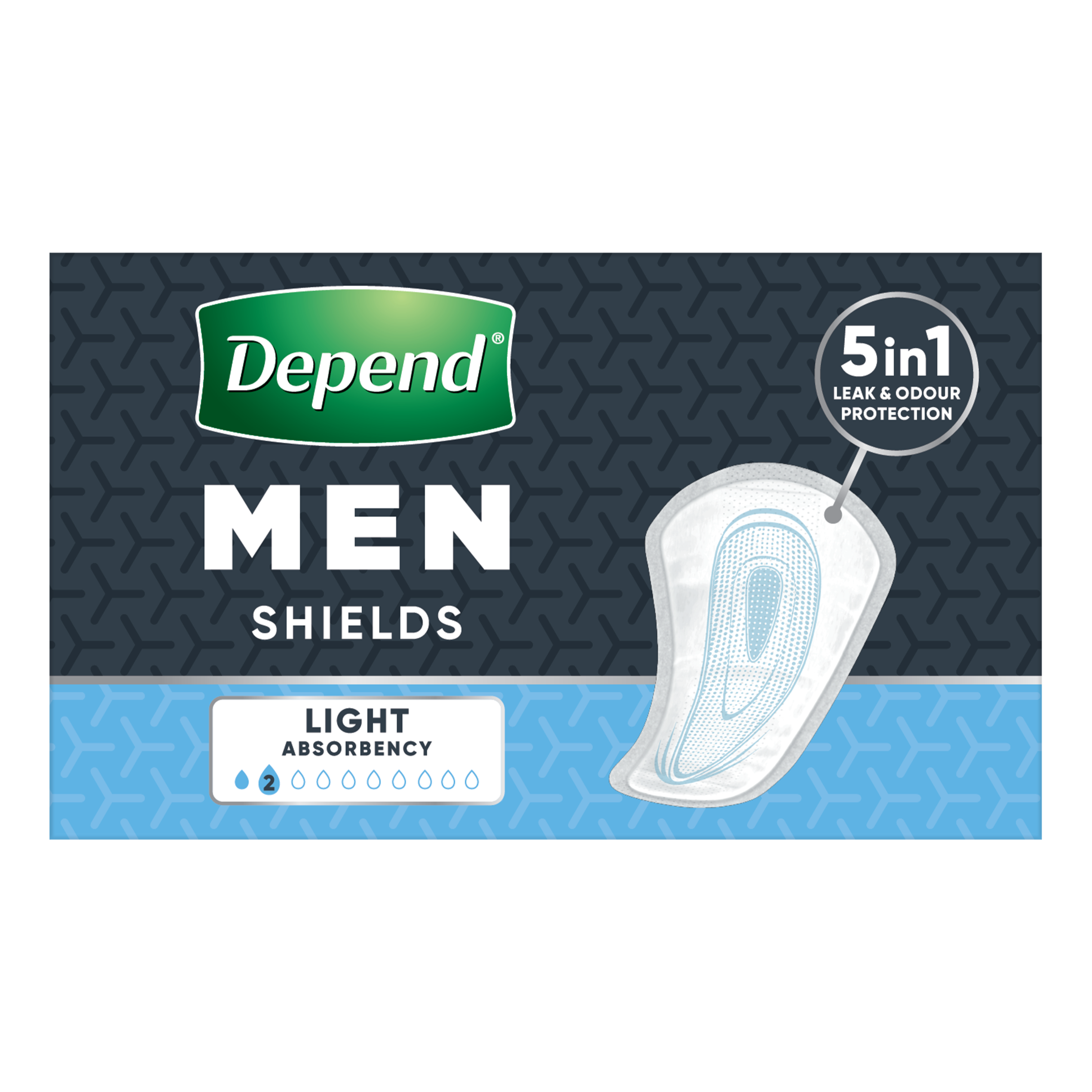 DEPEND MEN ADVANCED PROTECTION SHIELDS 2D 14 PACK - Image 6