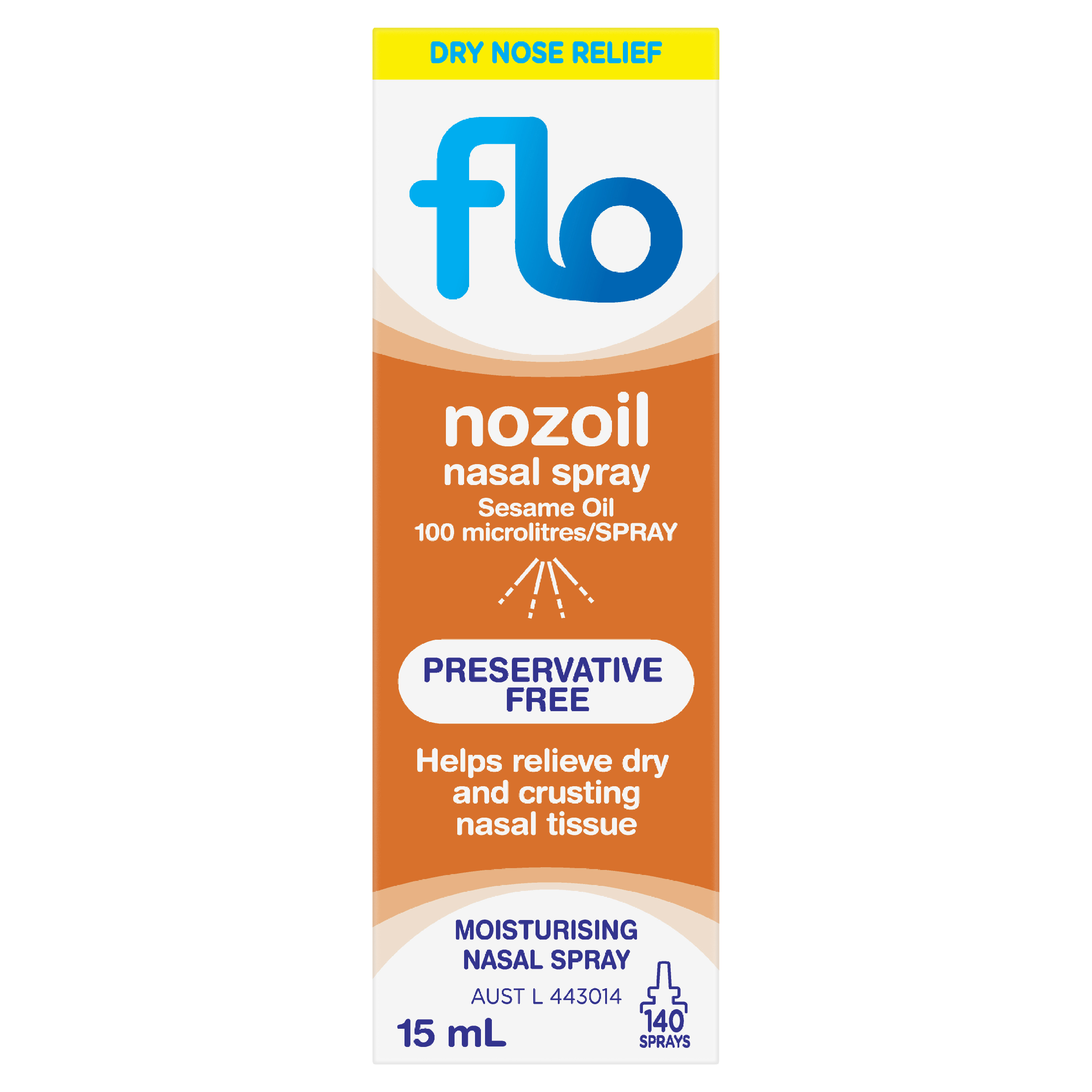 FLO NOZOIL SESAME SEED OIL SPRAY 15ML - Image 2