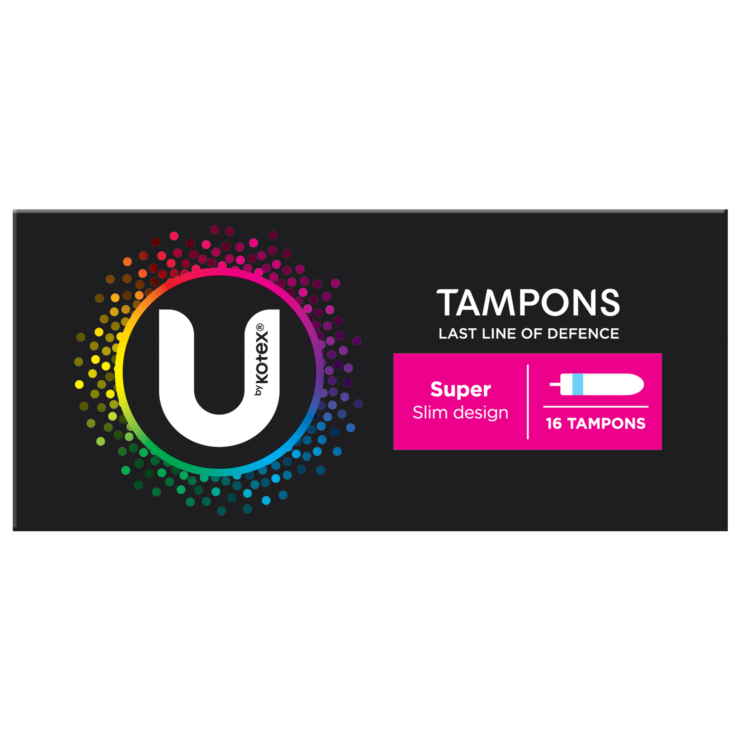 U BY KOTEX TAMPONS SUPER 16 PACK - Image 2