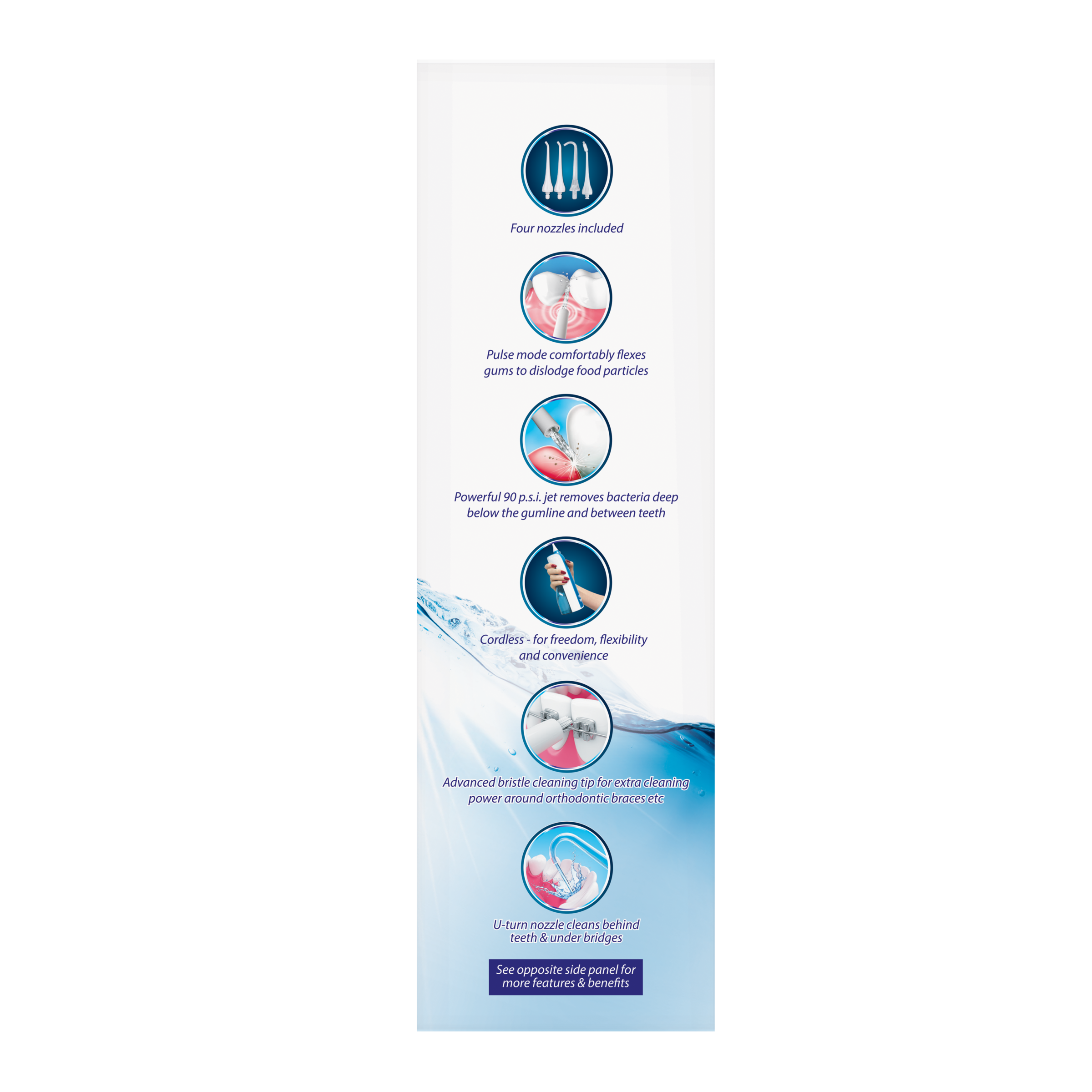 PIKSTERS HYDROPIK WATER FLOSSER CORDLESS - Image 3