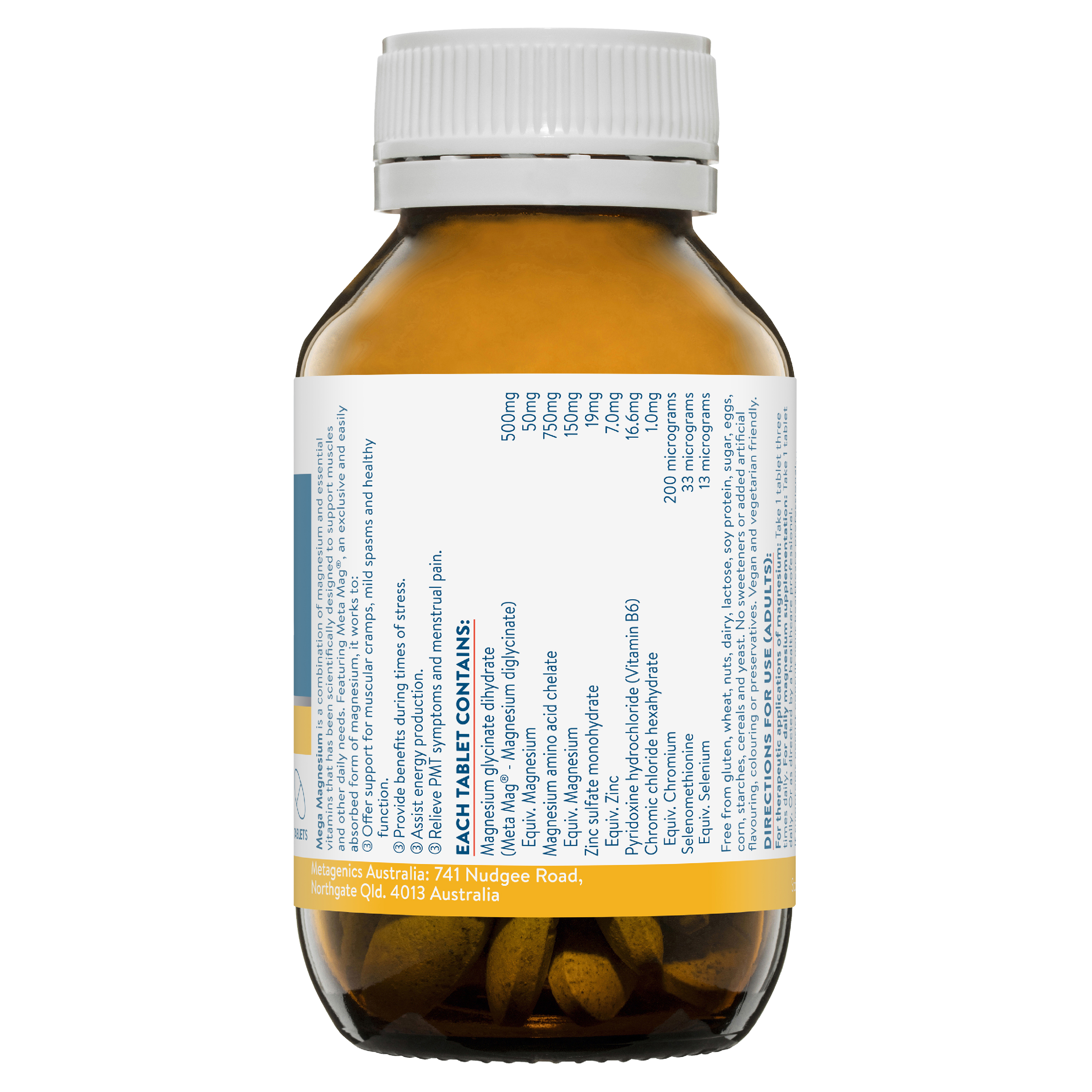 ETHICAL NUTRIENTS MEGA ZINC 40MG 120 TABLETS - Image 3