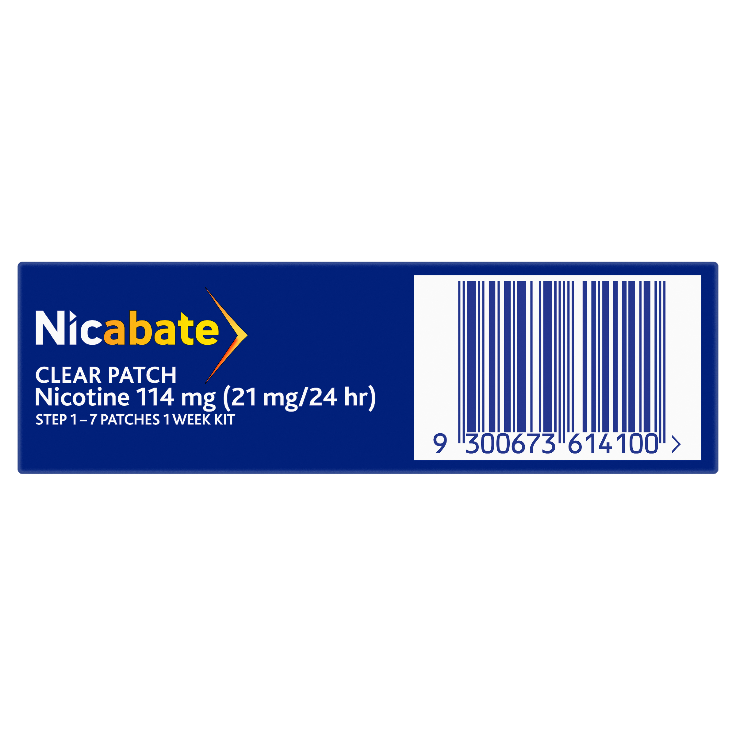 NICABATE STEP 1 21MG CLEAR PATCH 7 PACK - Image 6