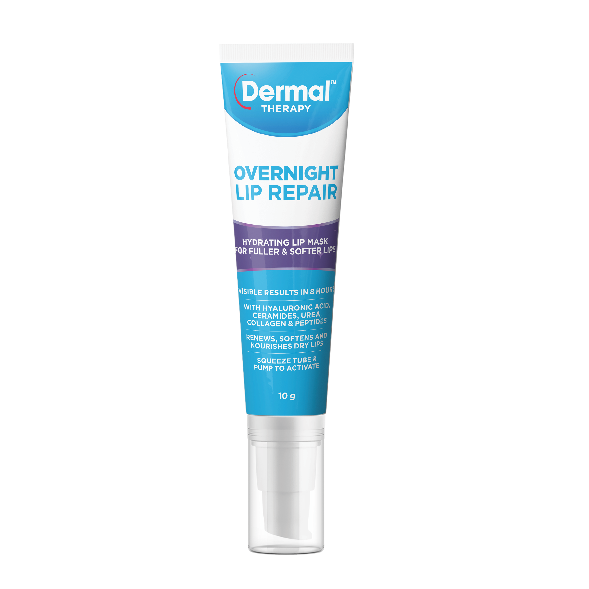 DERMAL THERAPY LIP BALM TUBE OVERNIGHT REPAIR 10G - Image 4