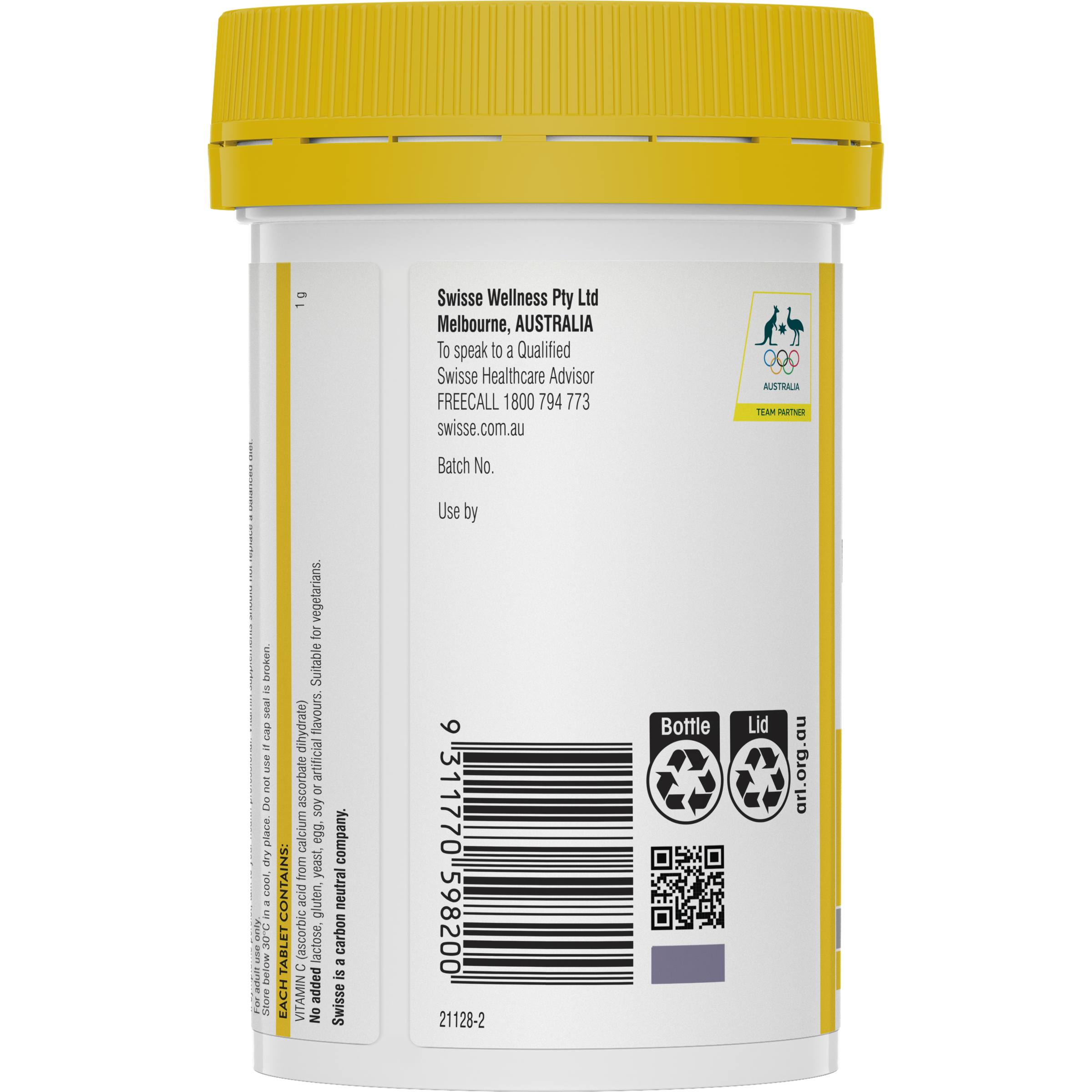 SWISSE ULTIBOOST HIGH STRENGTH VITAMIN C 150 TABLETS - Image 4