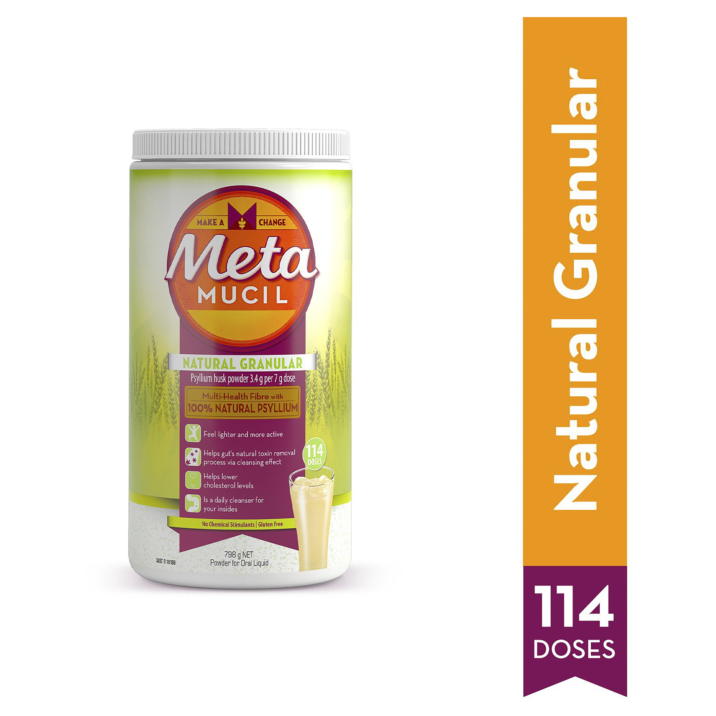 METAMUCIL NATURAL GRANULAR 798G 114 DOSES - Image 8