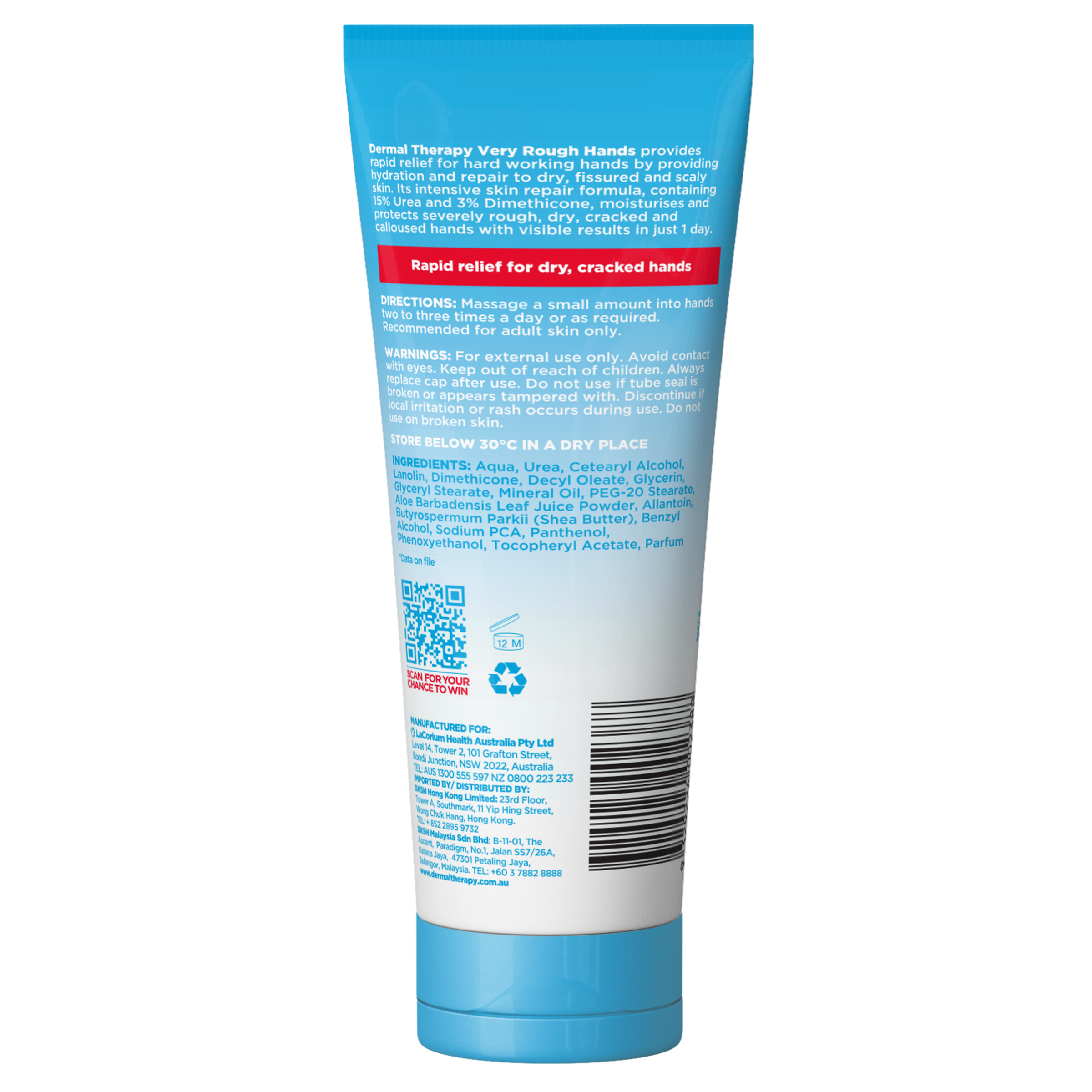 DERMAL THERAPY VERY ROUGH HANDS 100G - Image 2