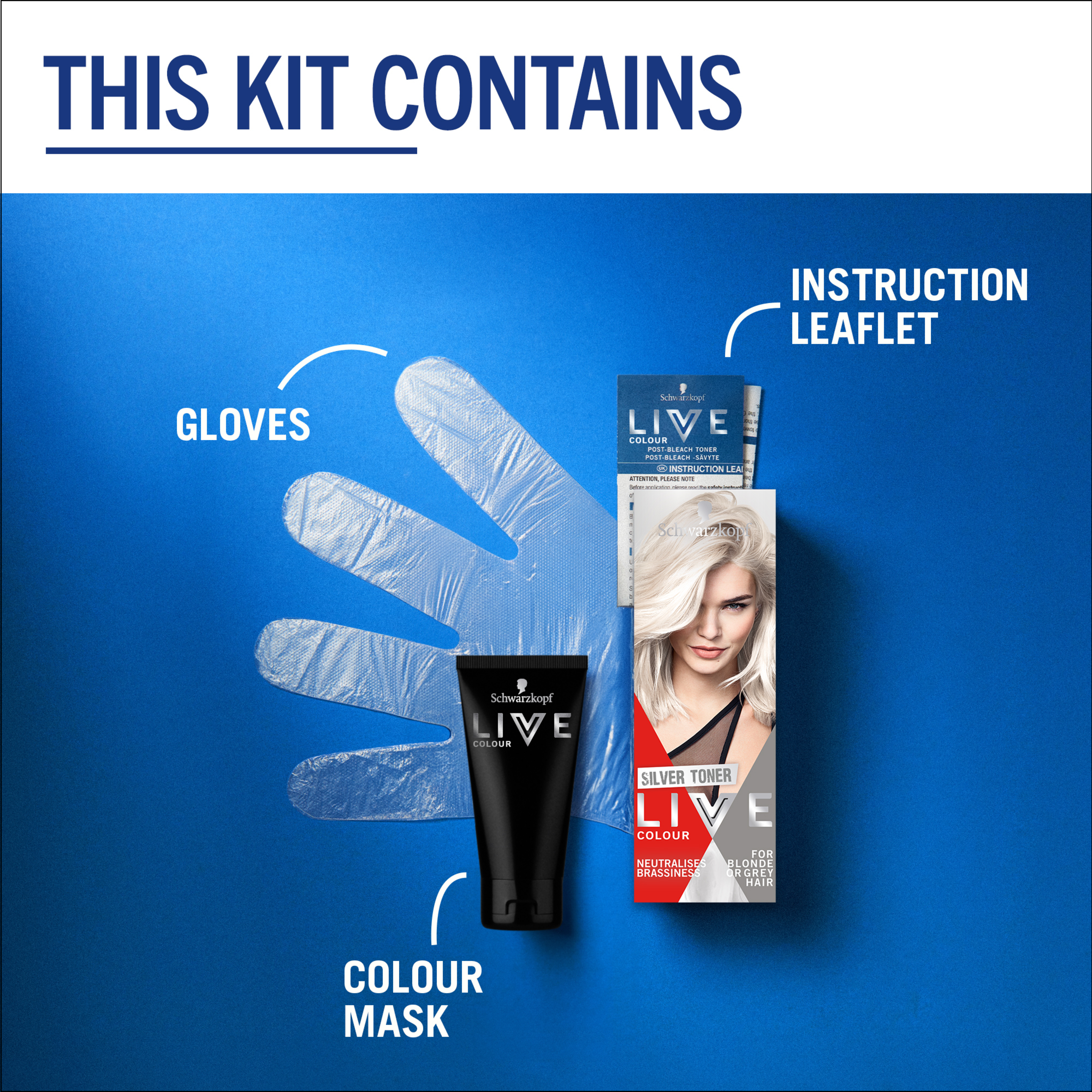 SCHWARZKOPF LIVE COLOUR SILVER TONER 75ML - Image 10