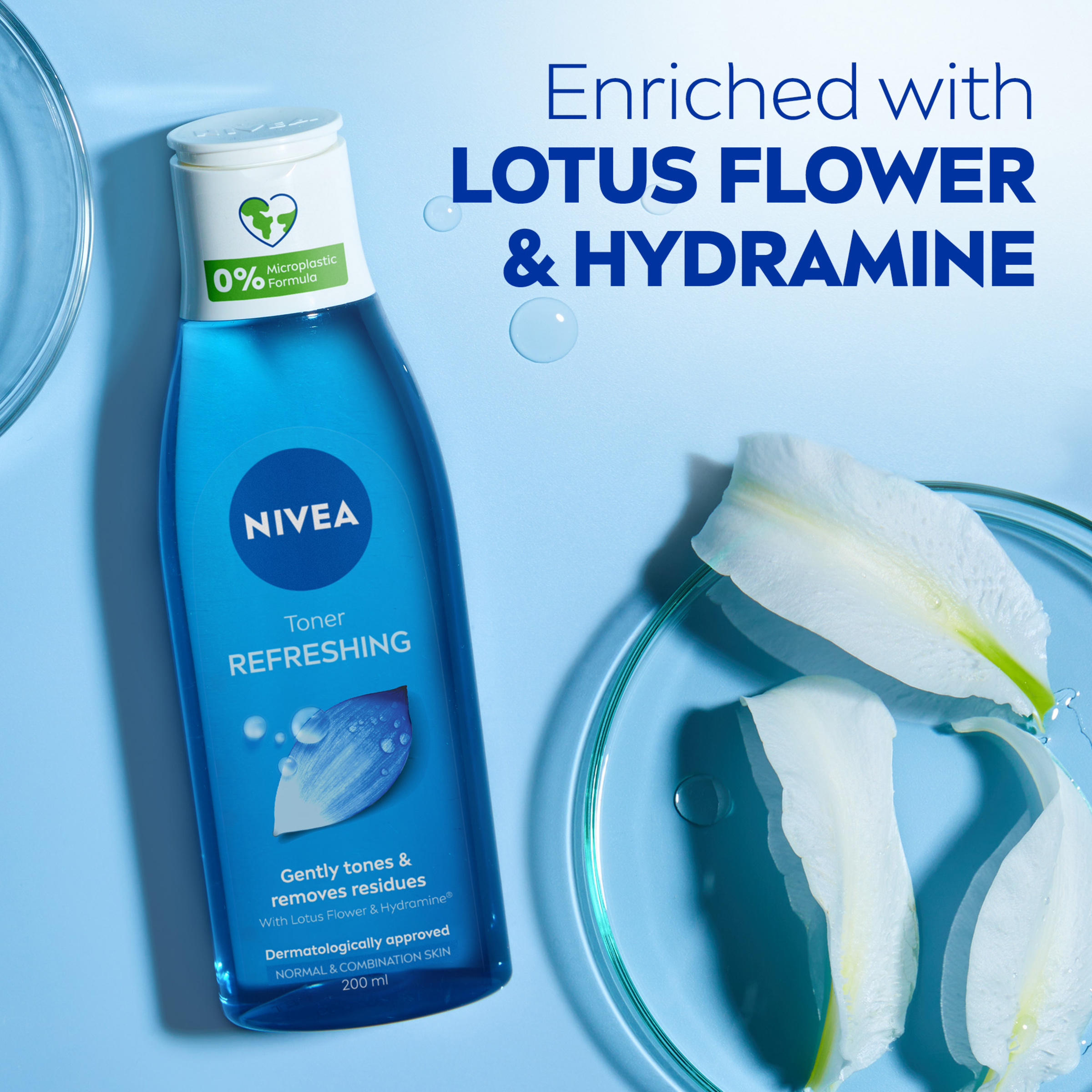 NIVEA DAILY ESSENTIALS REFRESHING TONER 200ML - Image 6
