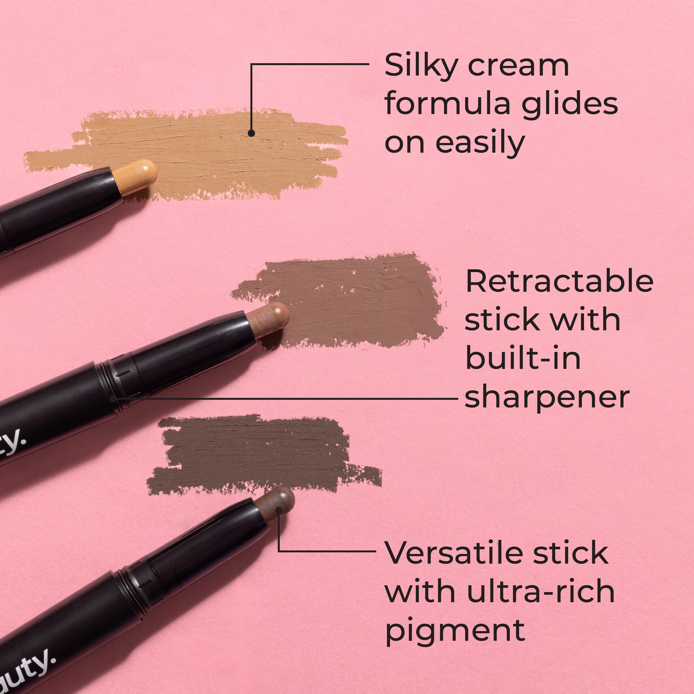 MCO BEAUTY EYESHADOW STICK MATTE CHOCOLATE 1.2G - Image 3
