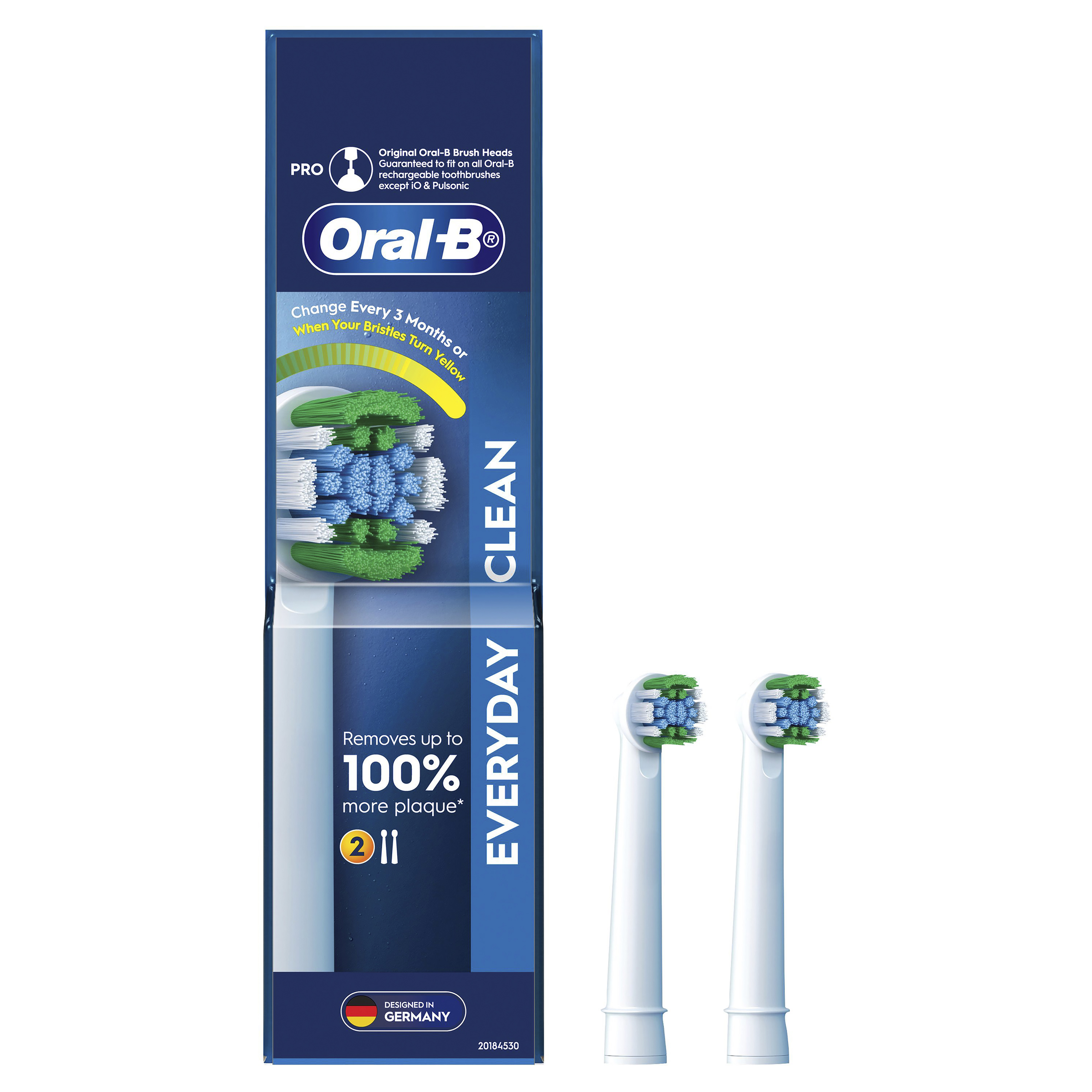 ORAL-B POWER BRUSH HEADS PRECISION CLEAN 2 PACK - Image 3