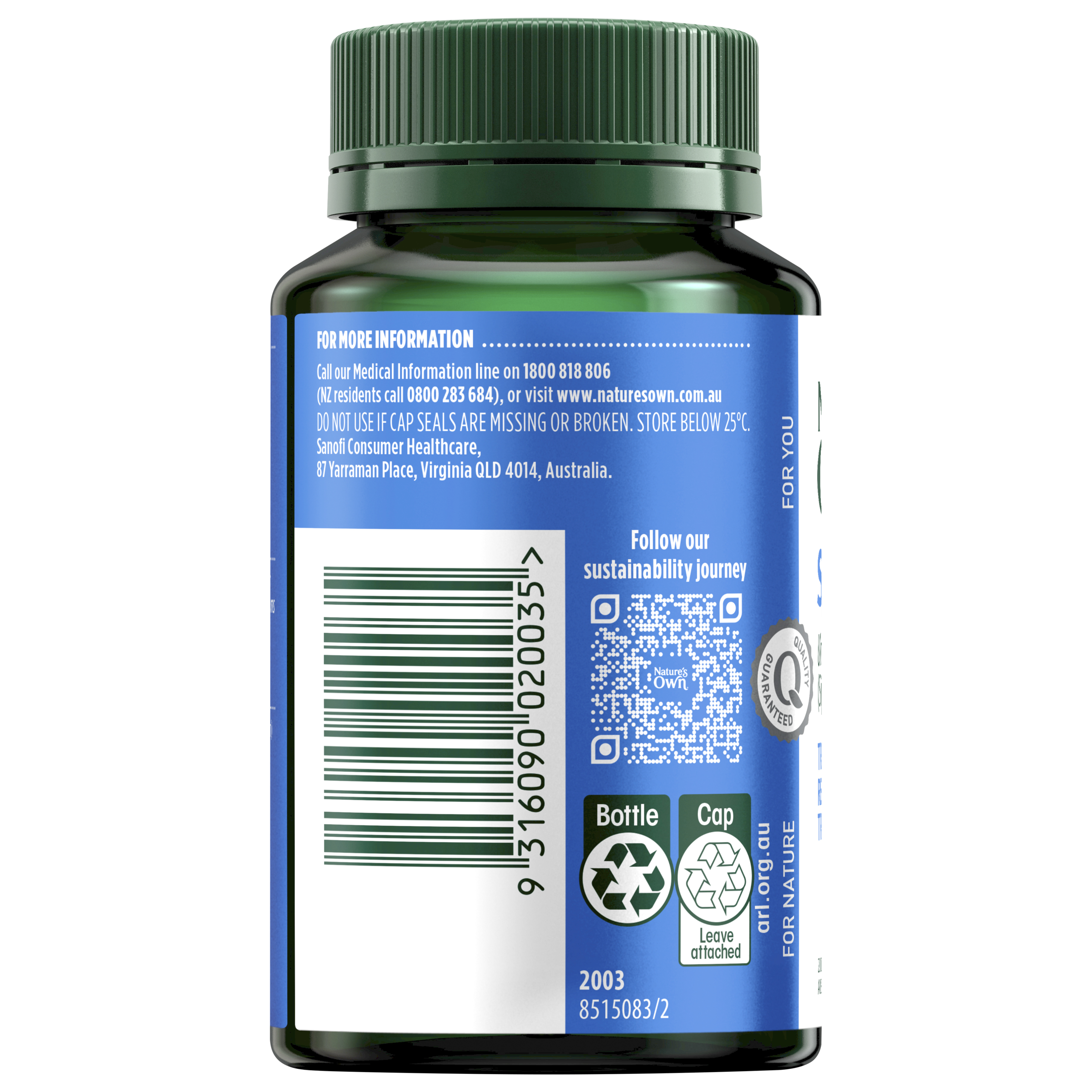 NATURES OWN SLIPPERY ELM 60 CAPSULES - Image 4