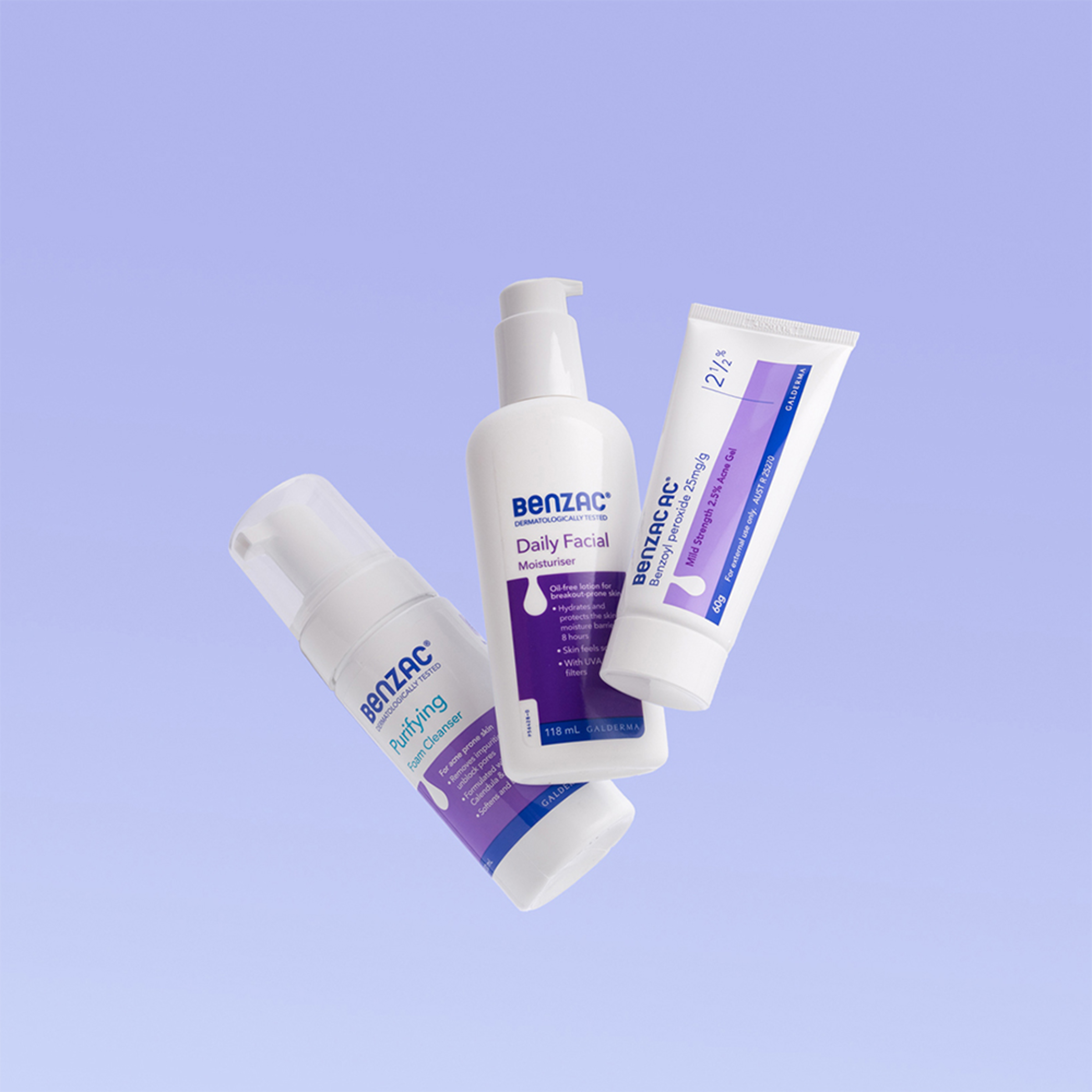 BENZAC 3 STEP CLEAR SKIN ACNE CONTROL KIT 60G - Image 9