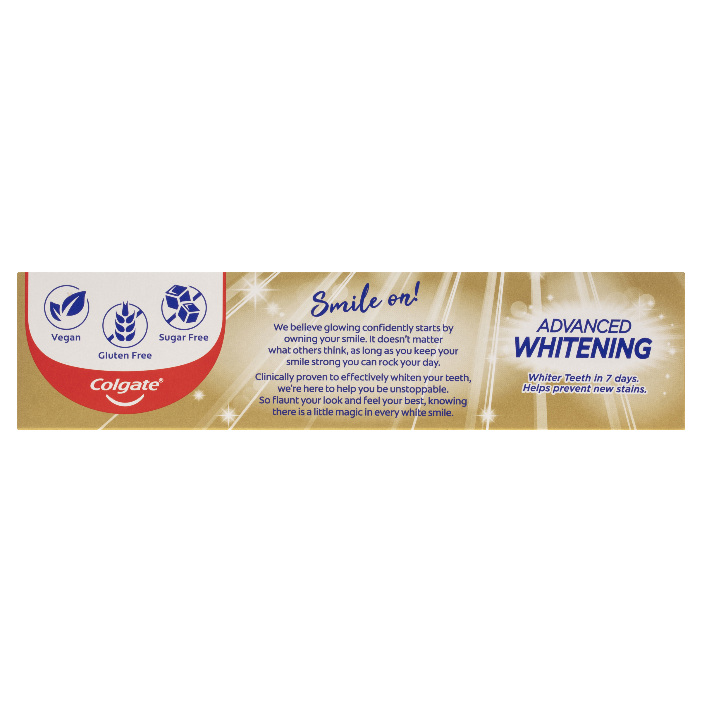 COLGATE TOOTHPASTE ADVANCED WHITENING TARTAR CONTROL 200G - Image 4