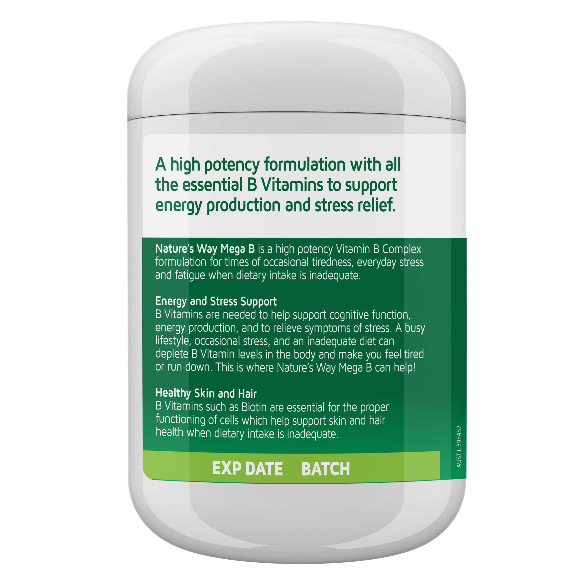 NATURES WAY MEGA B 200 TABLETS - Image 2