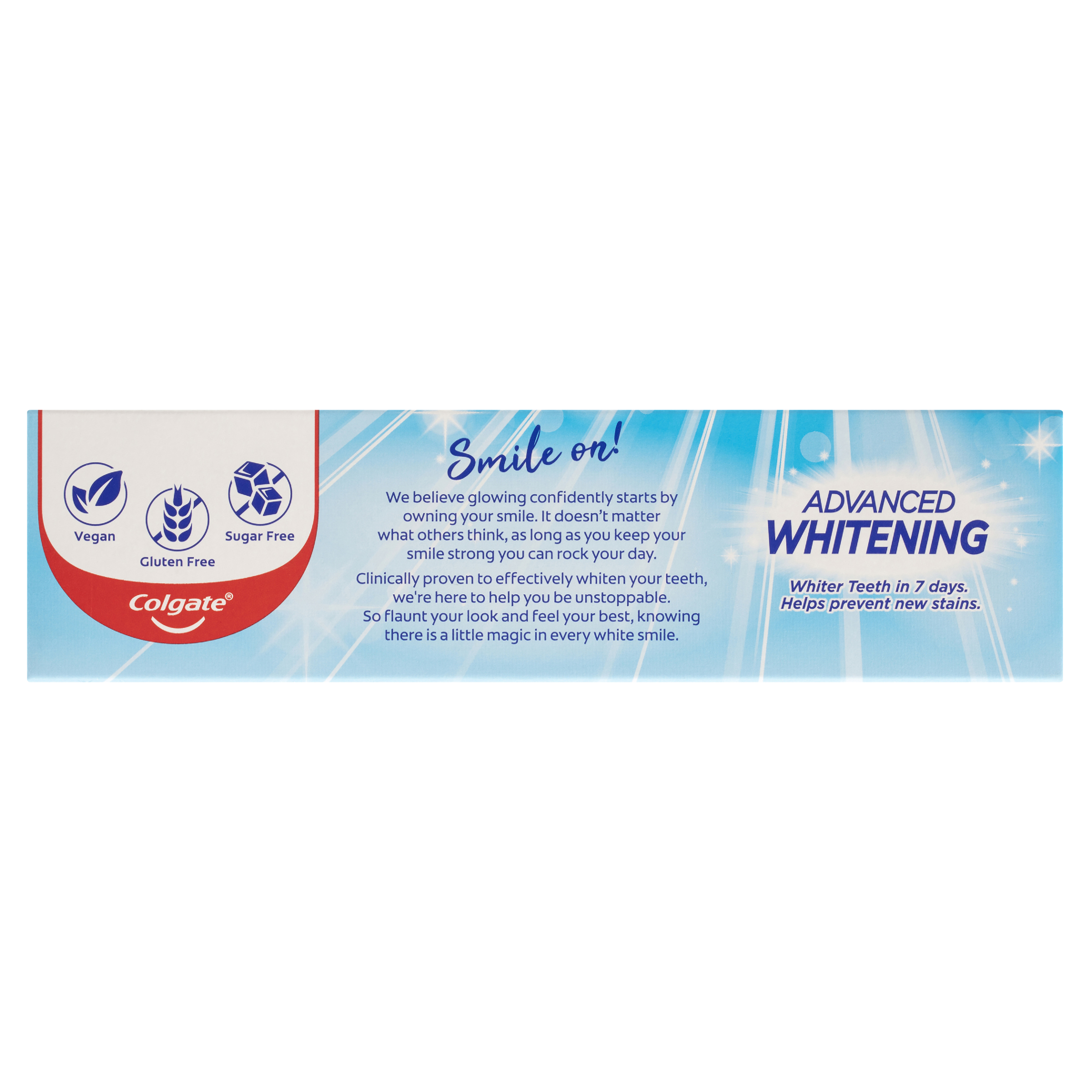 COLGATE TOOTHPASTE ADVANCED WHITENING CLEANSING CRYSTALS 115G - Image 4
