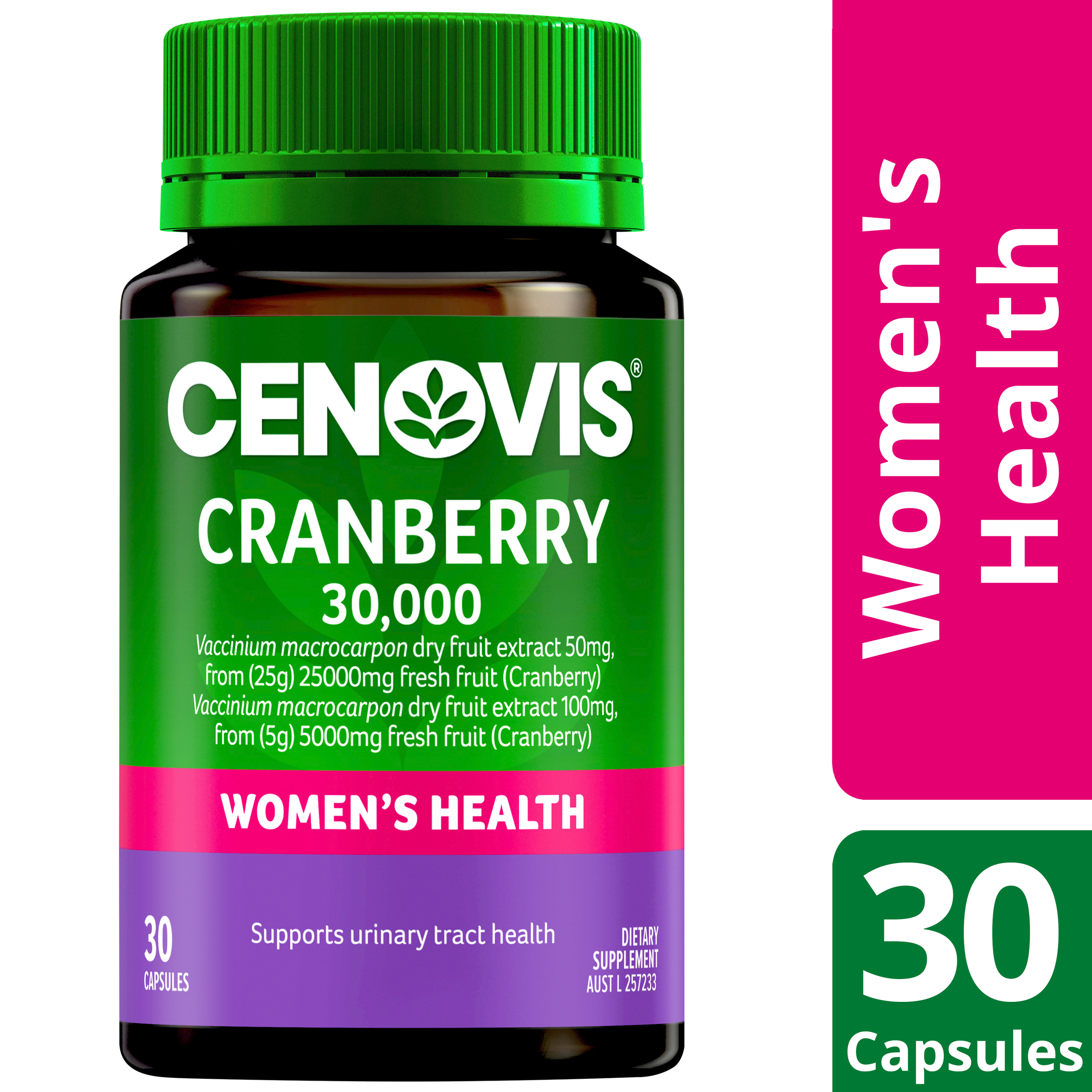 CENOVIS CRANBERRY 30000 30 CAPSULES - Image 7