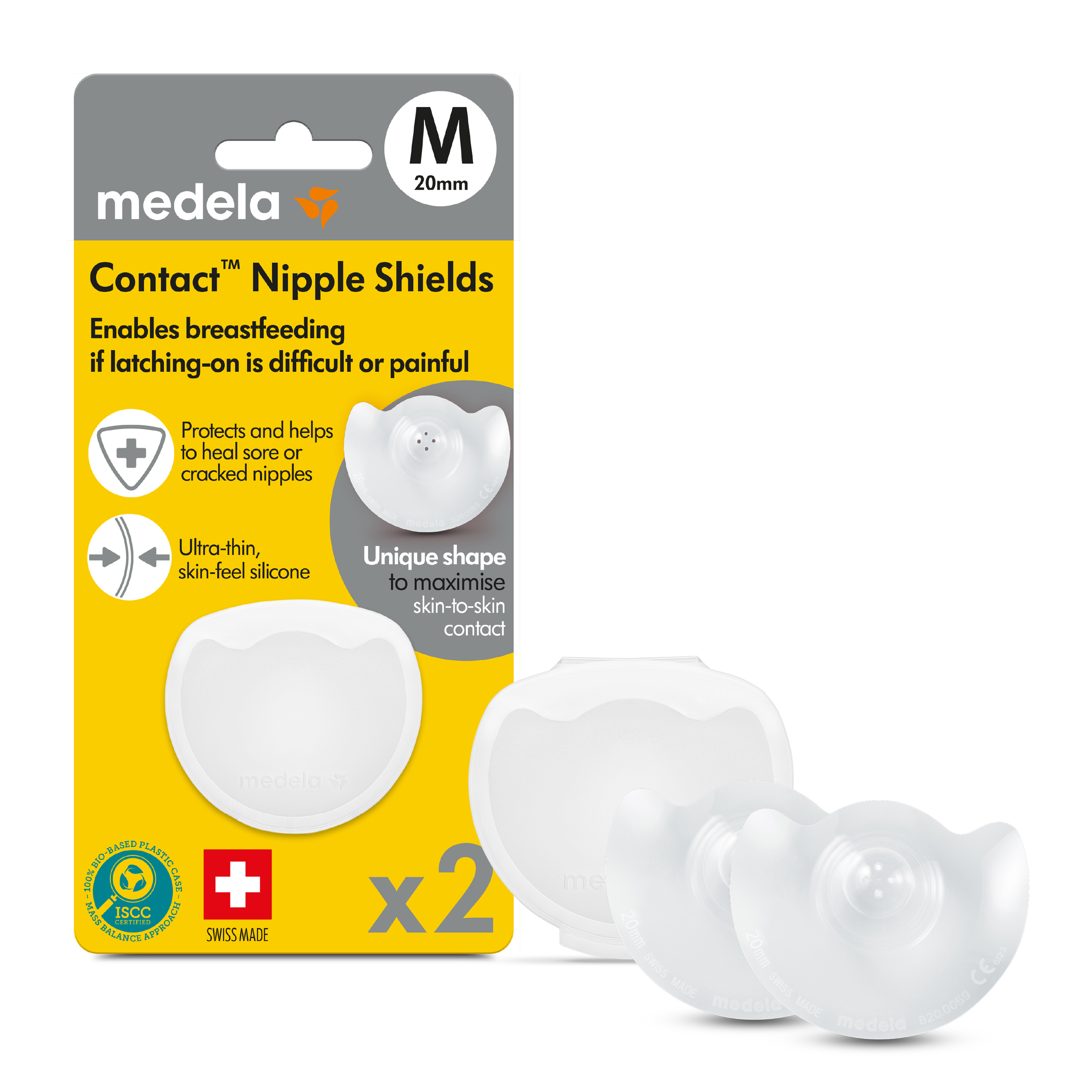 MEDELA CONTACT NIPPLE SHIELDS MEDIUM - Image 11