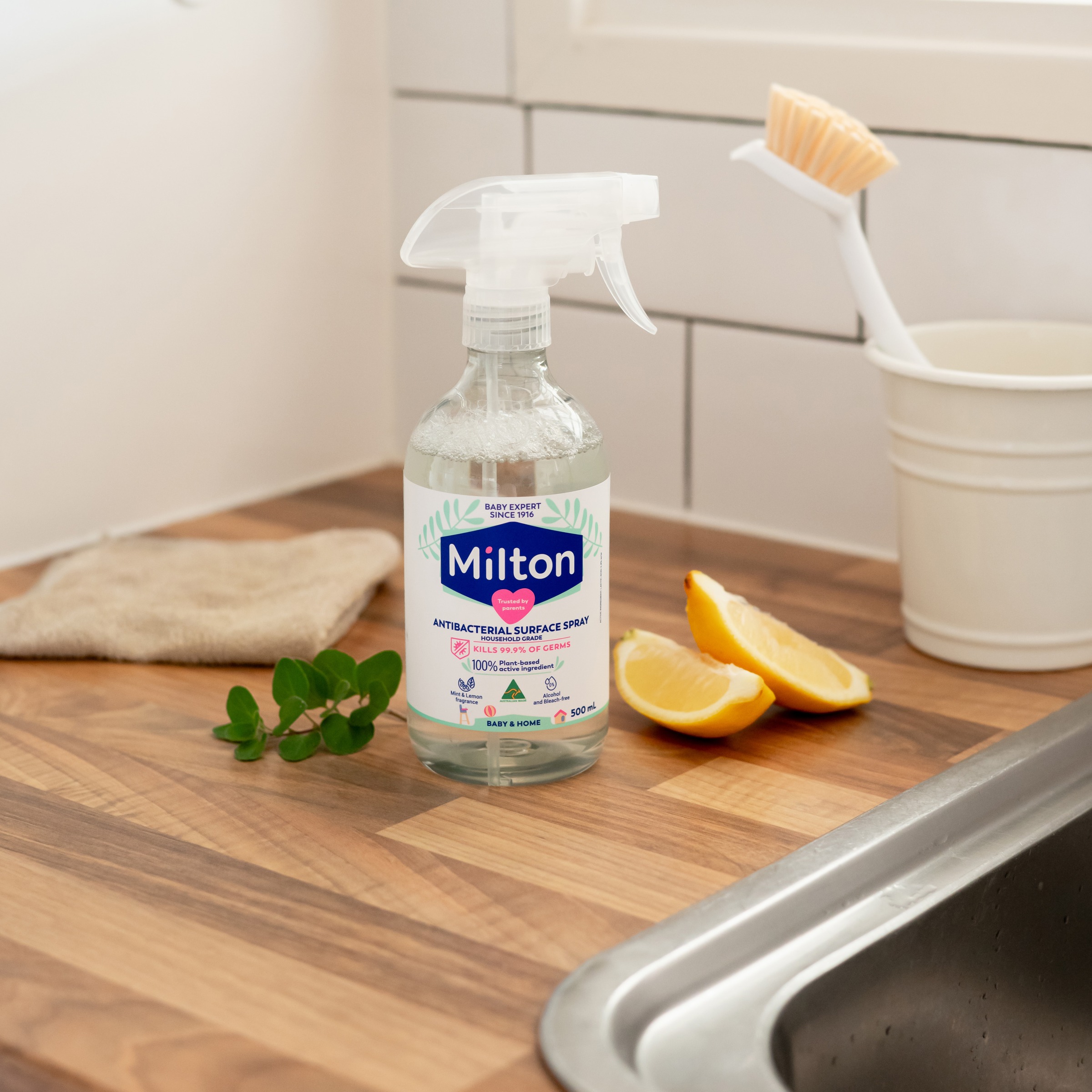 MILTON ANTIBACTERIAL SURFACE SPRAY 500ML - Image 5