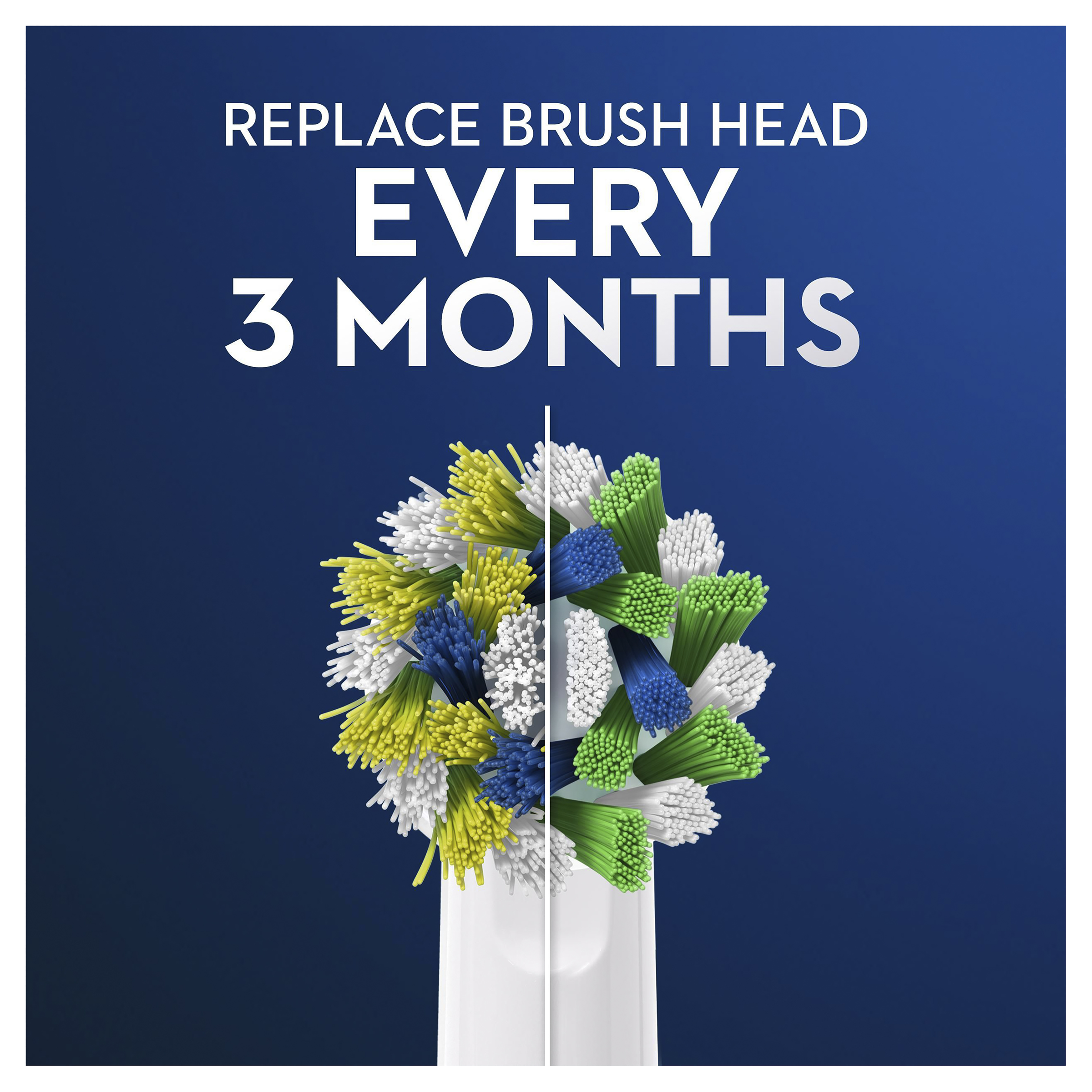 ORAL-B VITALITY+ POWER BRUSH HEADS CROSS ACTION 3 PACK - Image 7