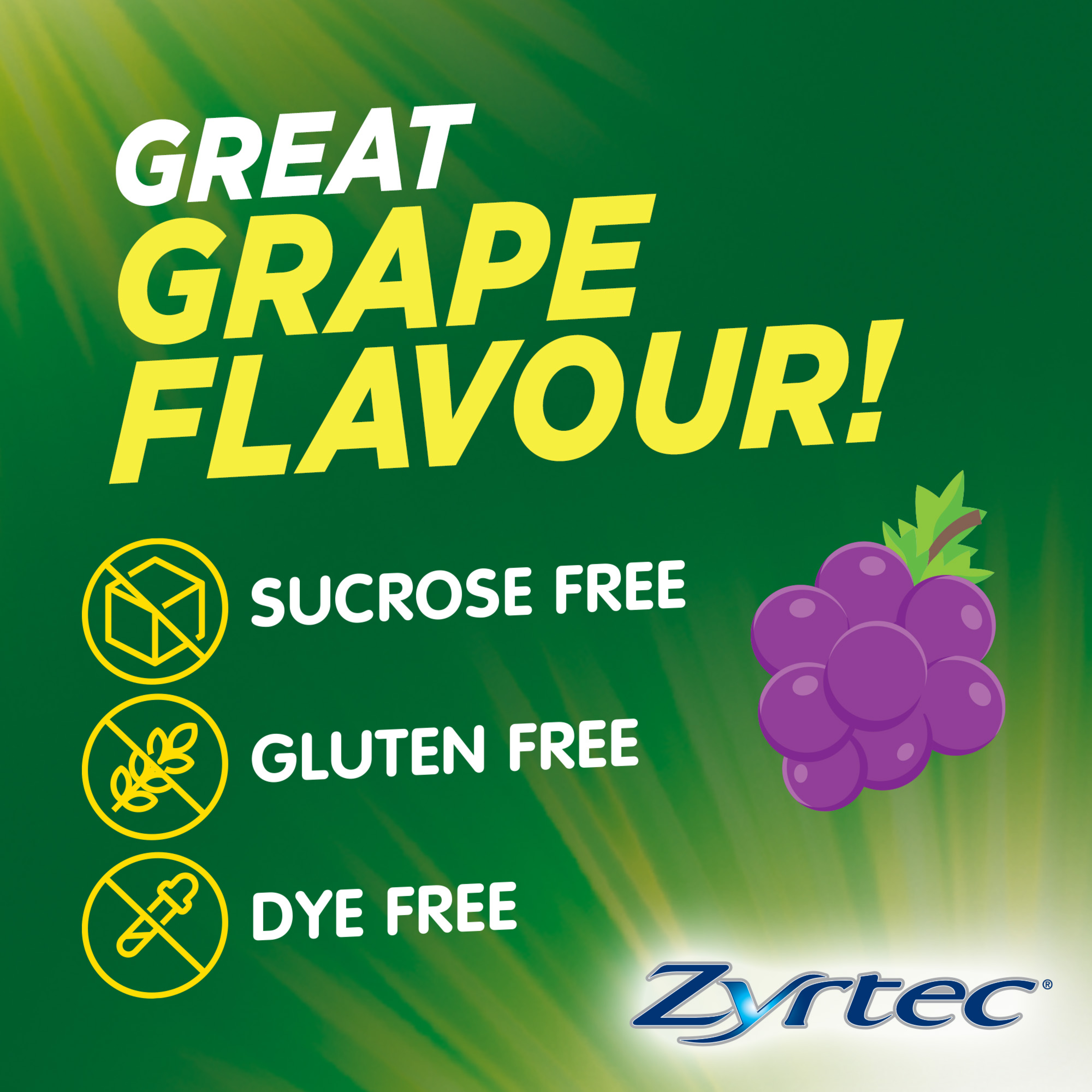 ZYRTEC KIDS LIQUID GRAPE 120ML - Image 9