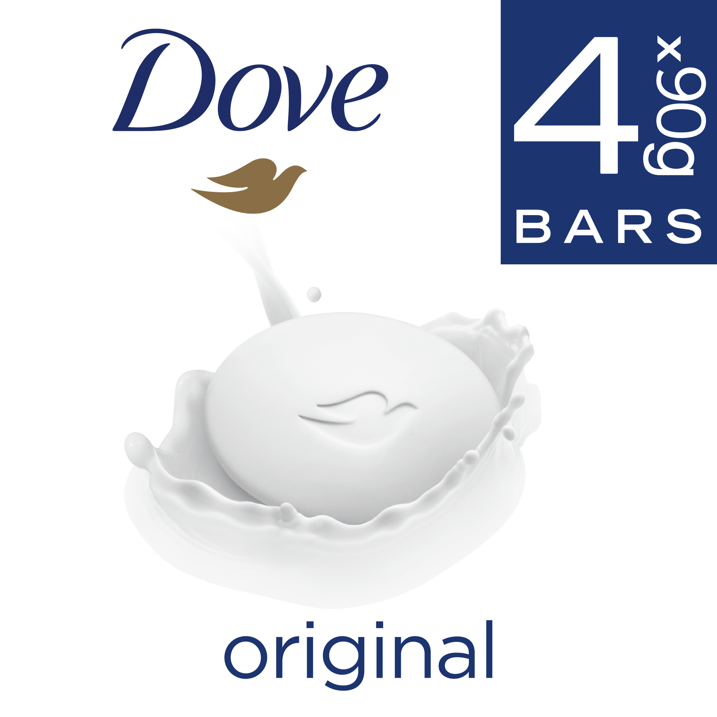 DOVE BEAUTY SOAP BAR ORIGINAL 90G 4 PACK - Image 9