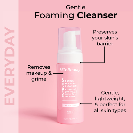 MCO BEAUTY EVERYDAY GENTLE FOAMING CLEANSER 150ML - Image 2