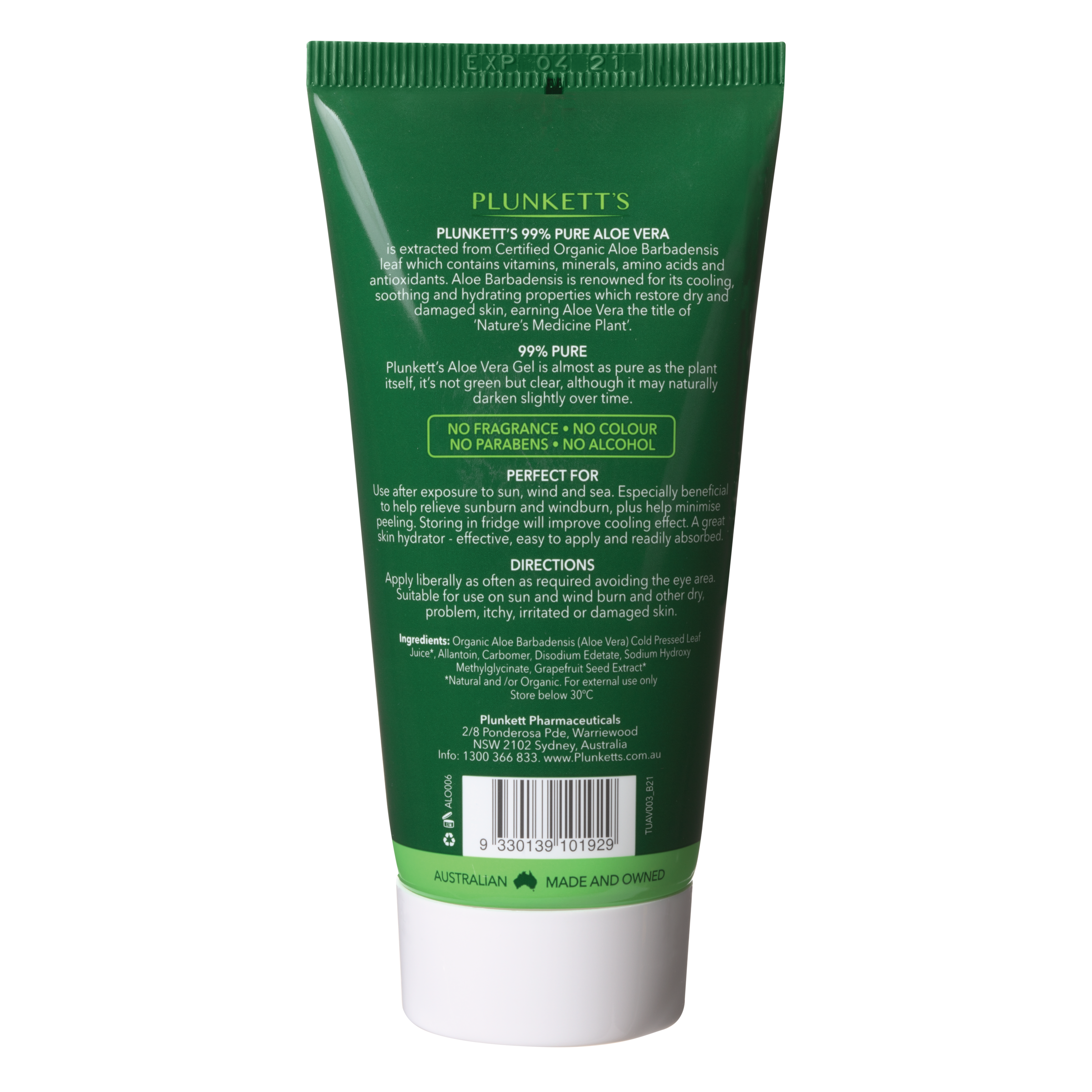 PLUNKETTS ALOE VERA AFTERSUN GEL 150G - Image 2