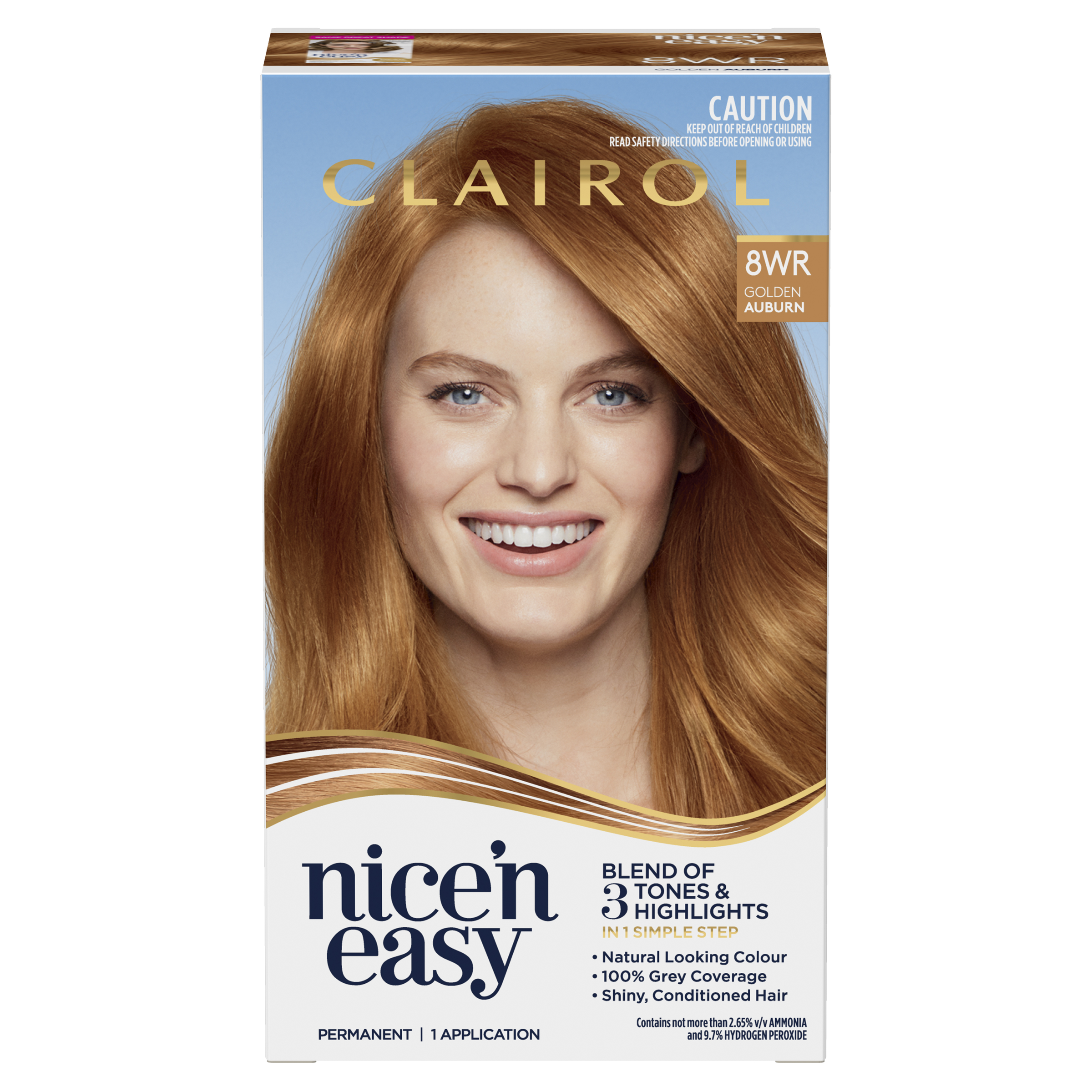 CLAIROL NICE N EASY 8WR GOLDEN AUBURN - Image 2