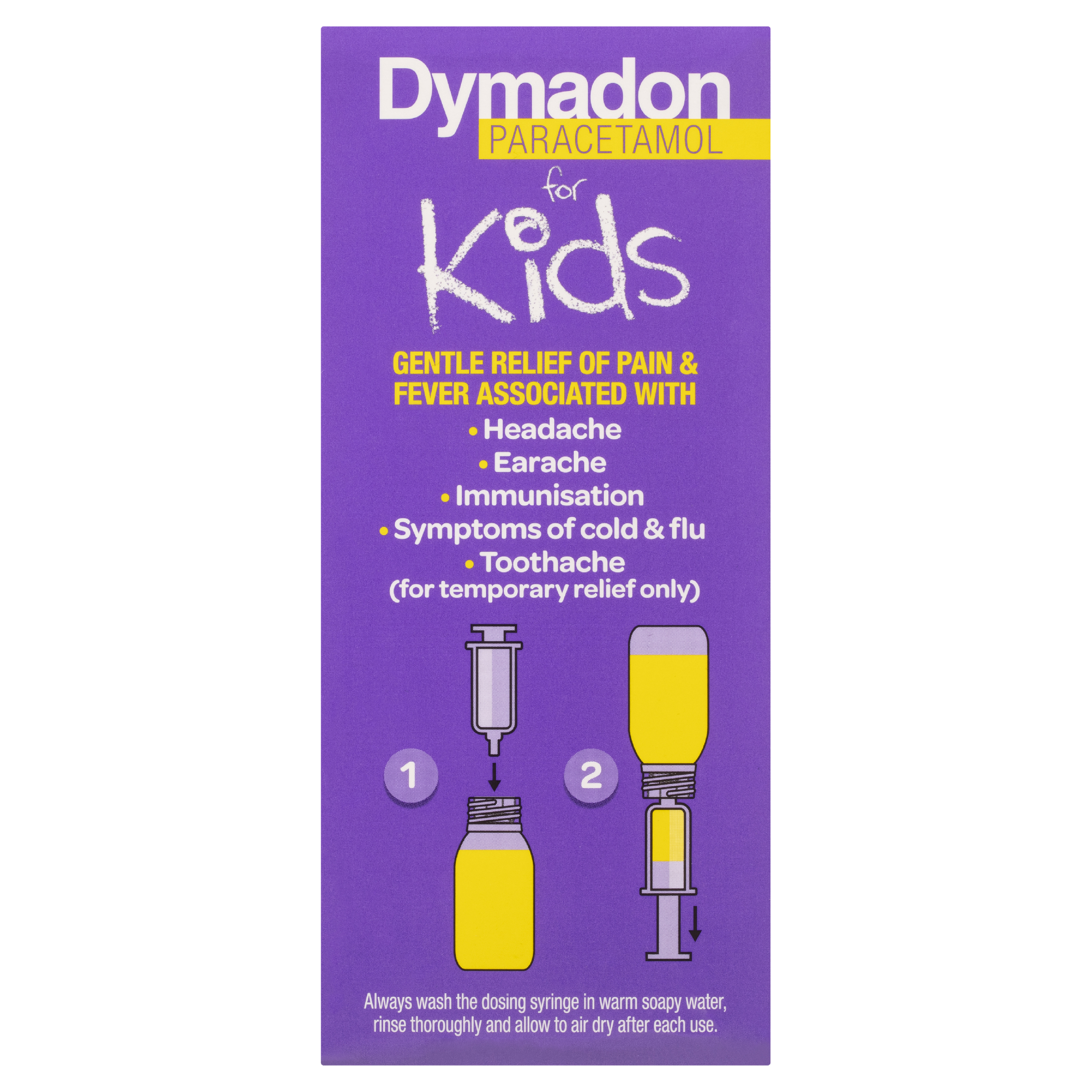 DYMADON FOR KIDS STRAWBERRY 2 YEARS-12 YEARS SUSPENSION 200ML - Image 3