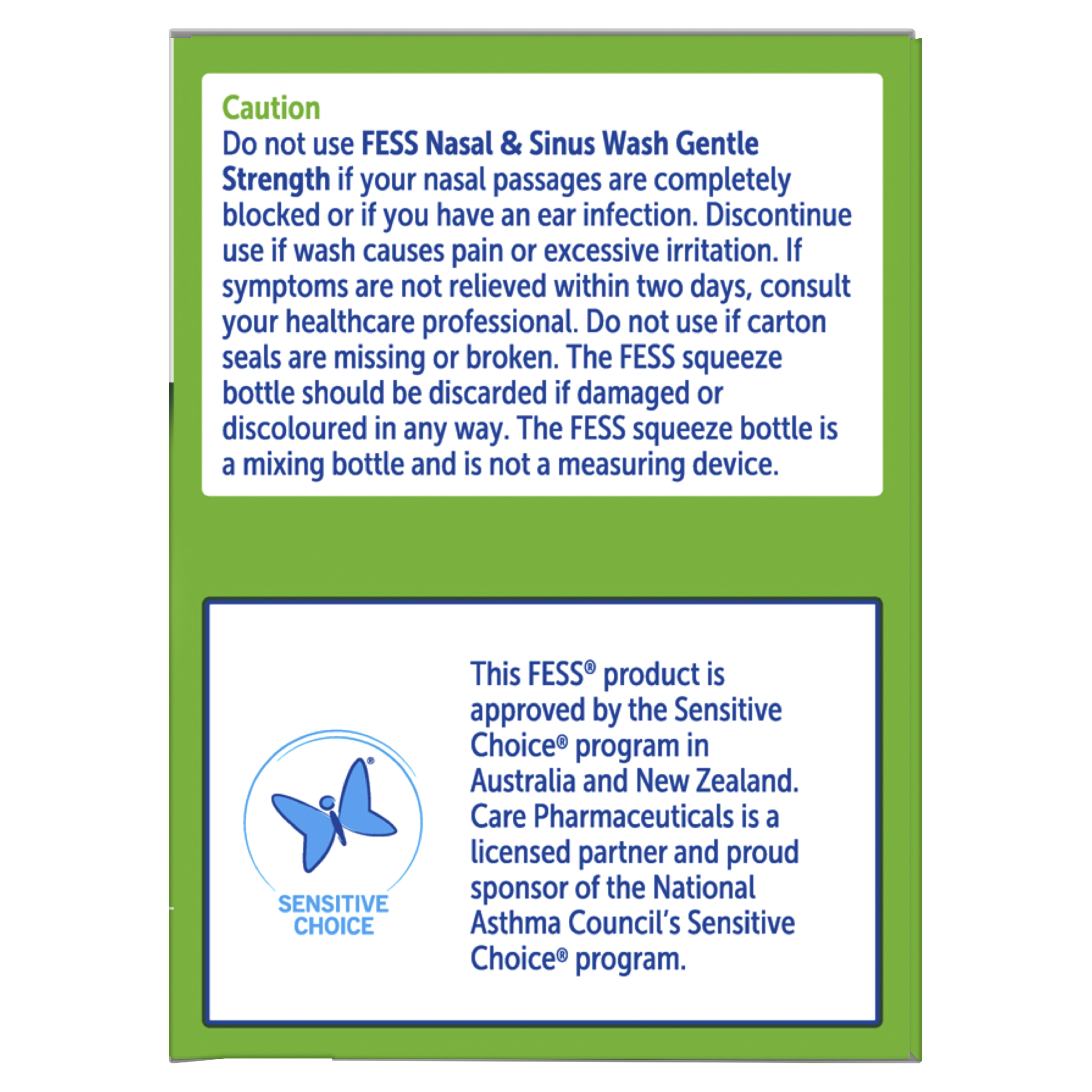 FESS NASAL AND SINUS WASH REFILL GENTLE 50 - Image 6