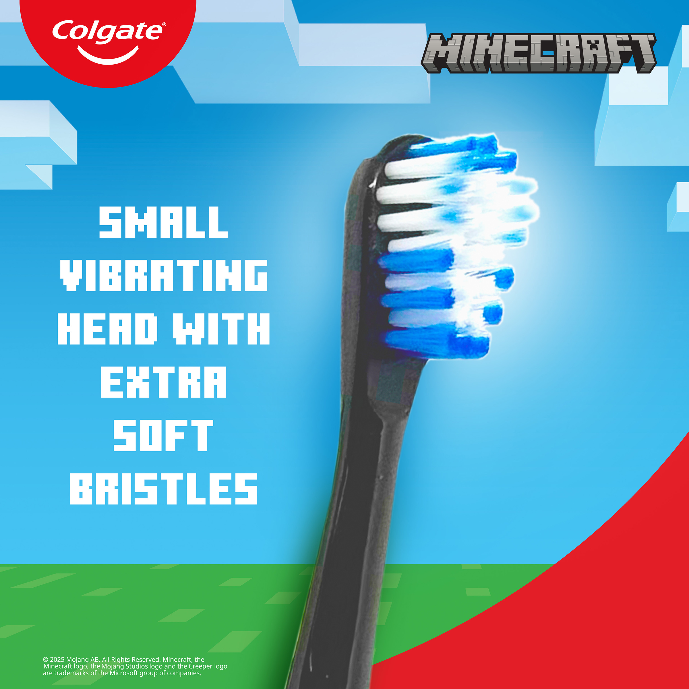COLGATE TOOTHBRUSH KIDS SONIC MINECRAFT 1 PACK - Image 4