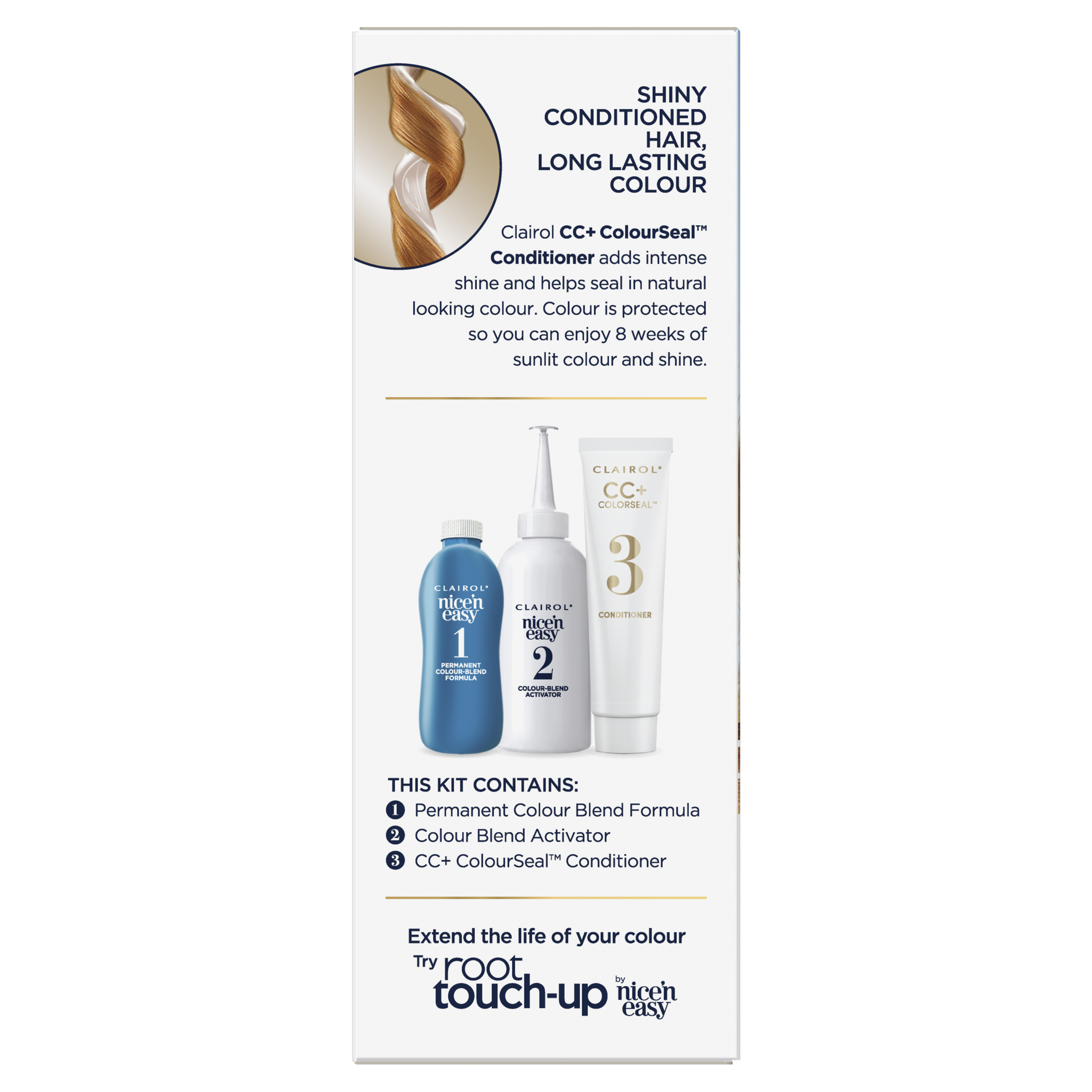 CLAIROL NICE N EASY 8WR GOLDEN AUBURN - Image 3