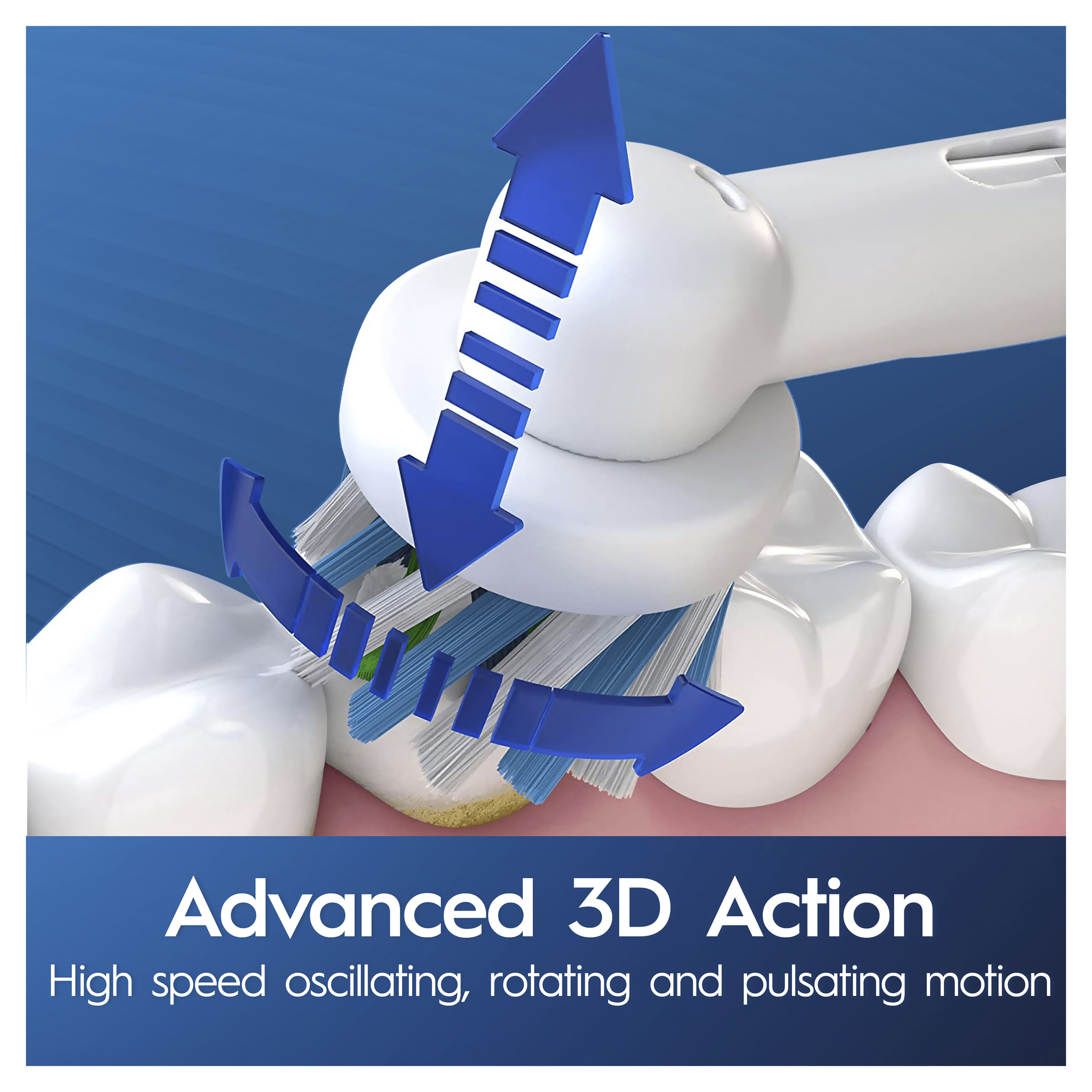 ORAL-B TOOTHEBRUSH PRO 800 ELECTRIC CROSS ACTION 1 PACK - Image 6