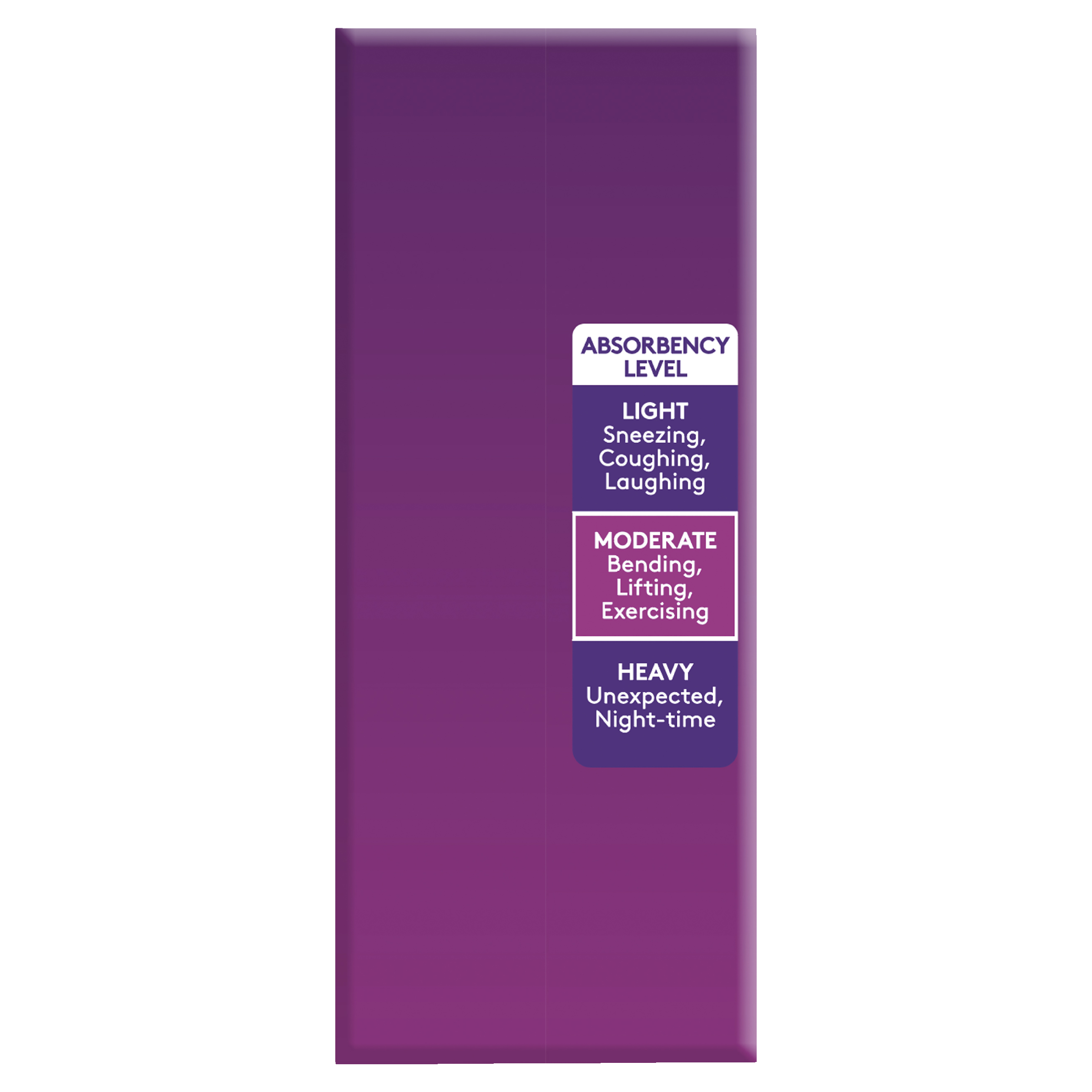 POISE 3-IN-1 PADS SUPER 4D 14 PACK - Image 3
