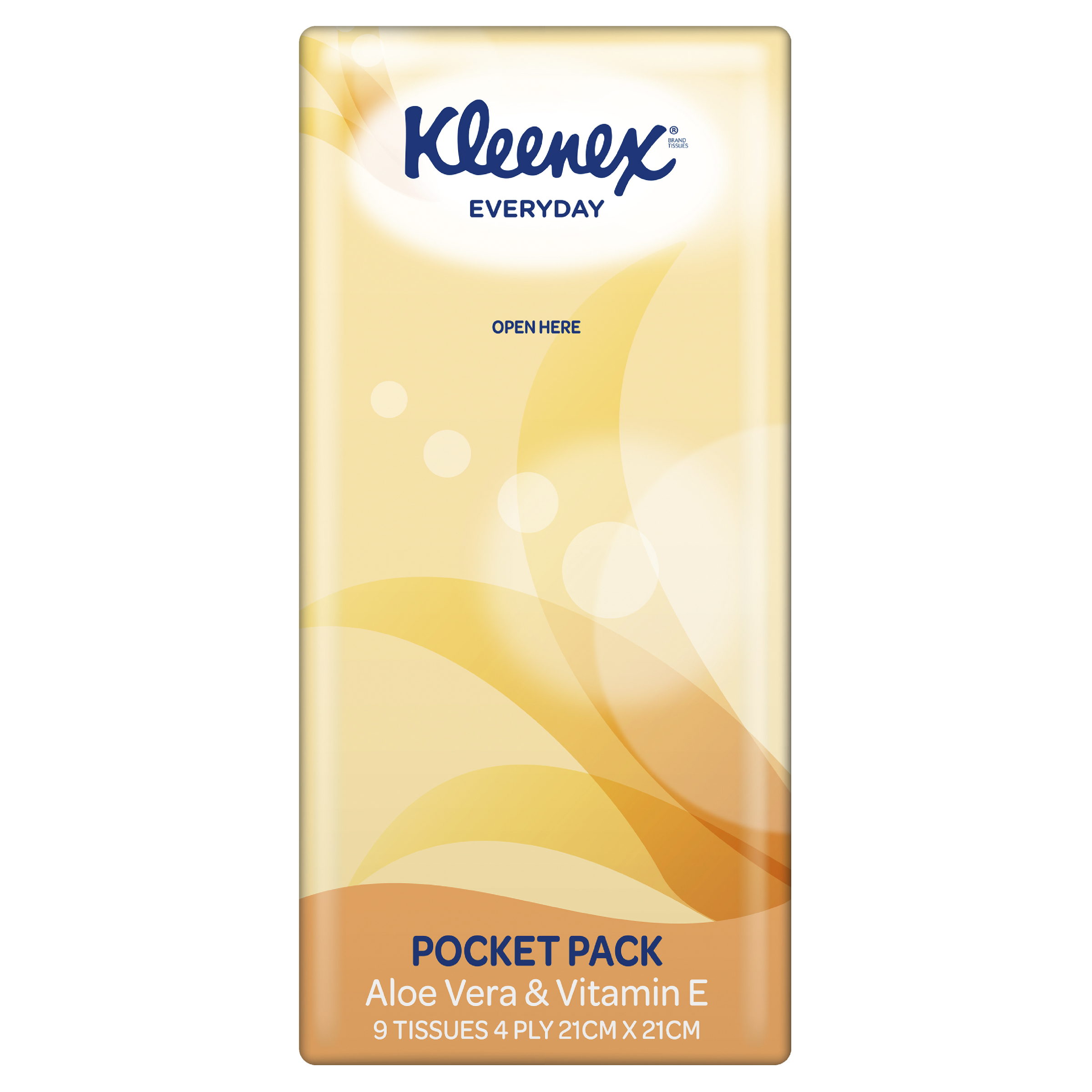 KLEENEX FACIAL TISSUES ALOE VERA & VITAMIN E 6 PACK - Image 5