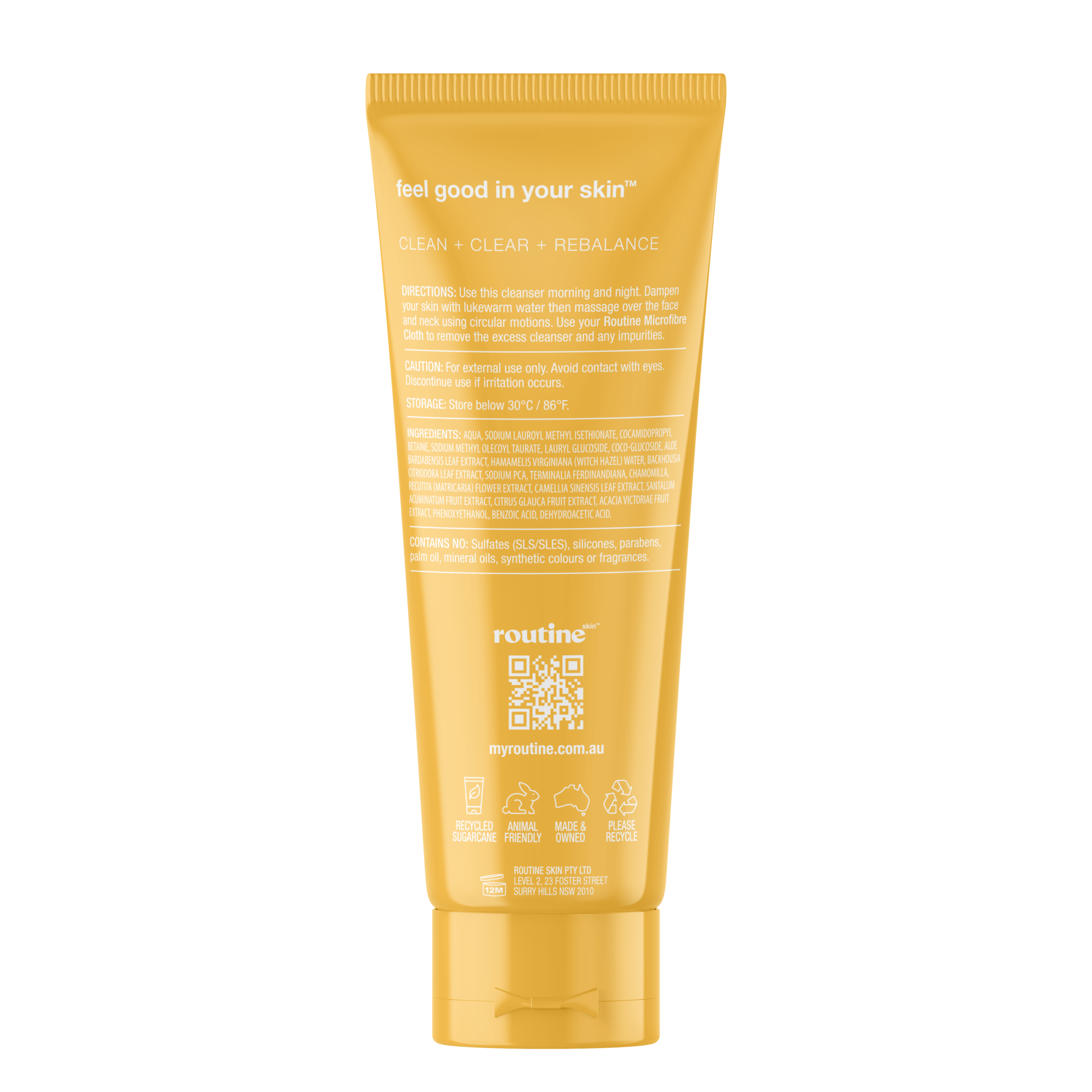 ROUTINE SKIN NO.1 CLEANSER 125ML - Image 2