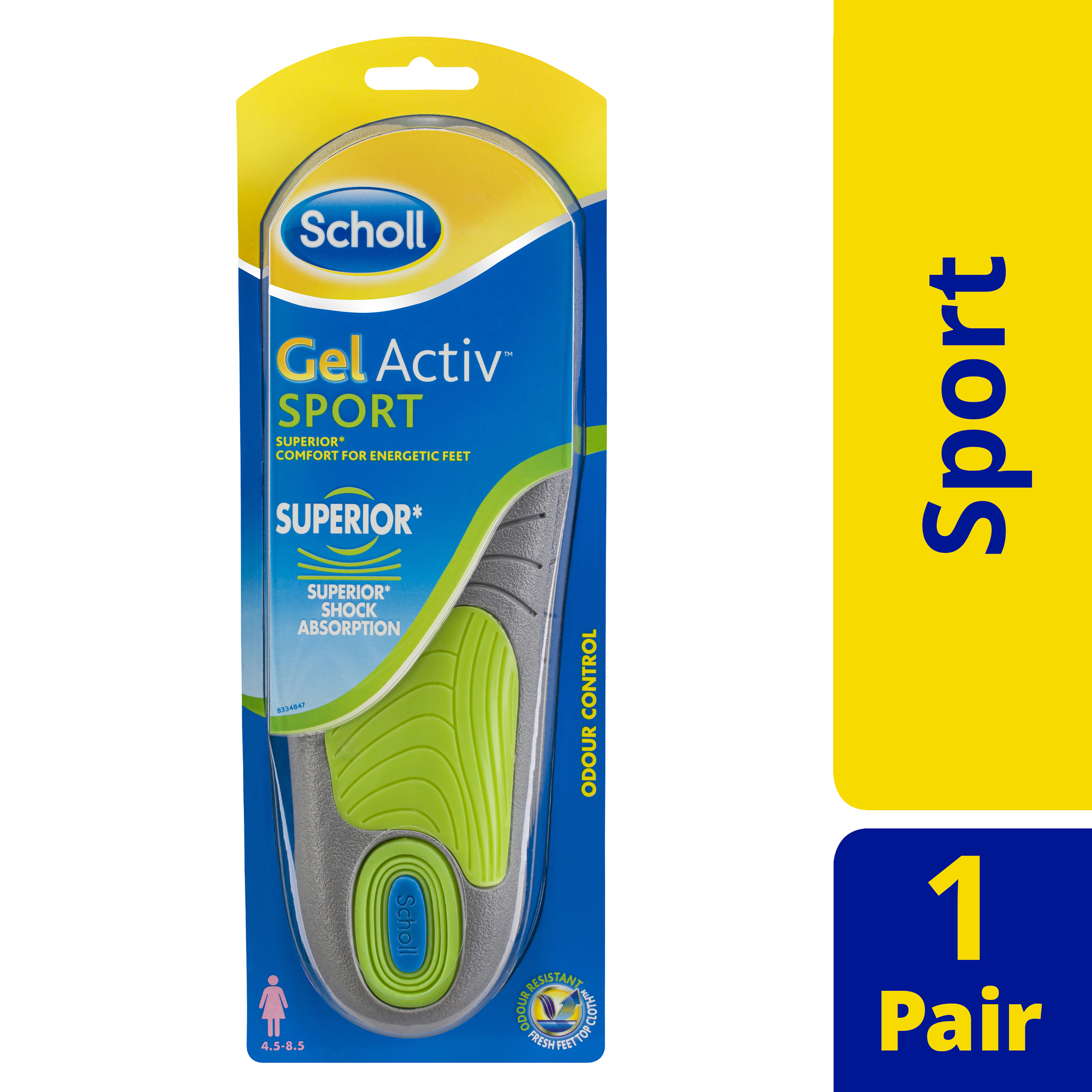 SCHOLL GELACTIV SPORT INSOLE WOMEN - Image 5