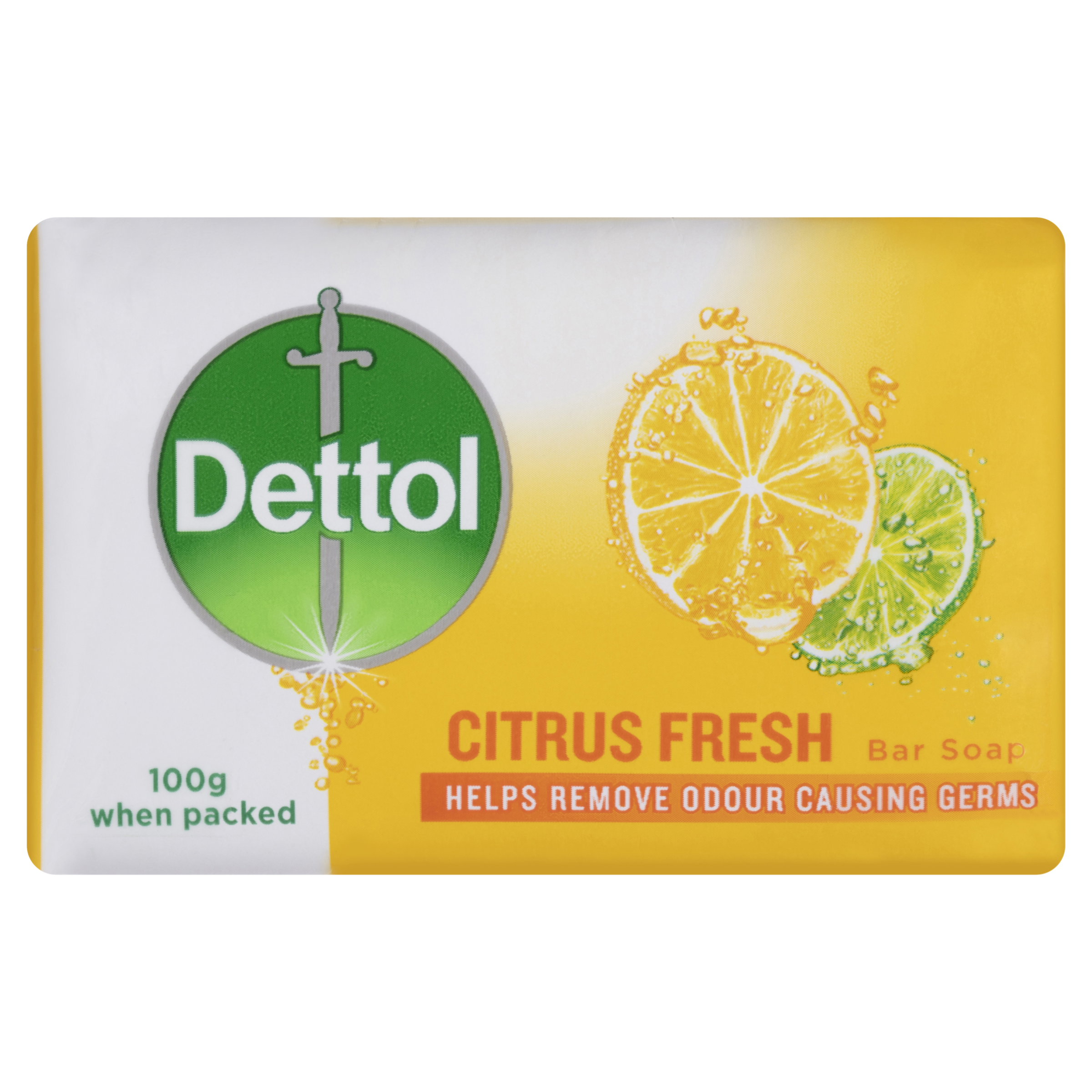 DETTOL CITRUS FRESH BODY SOAP 100G 3 PACK - Image 2