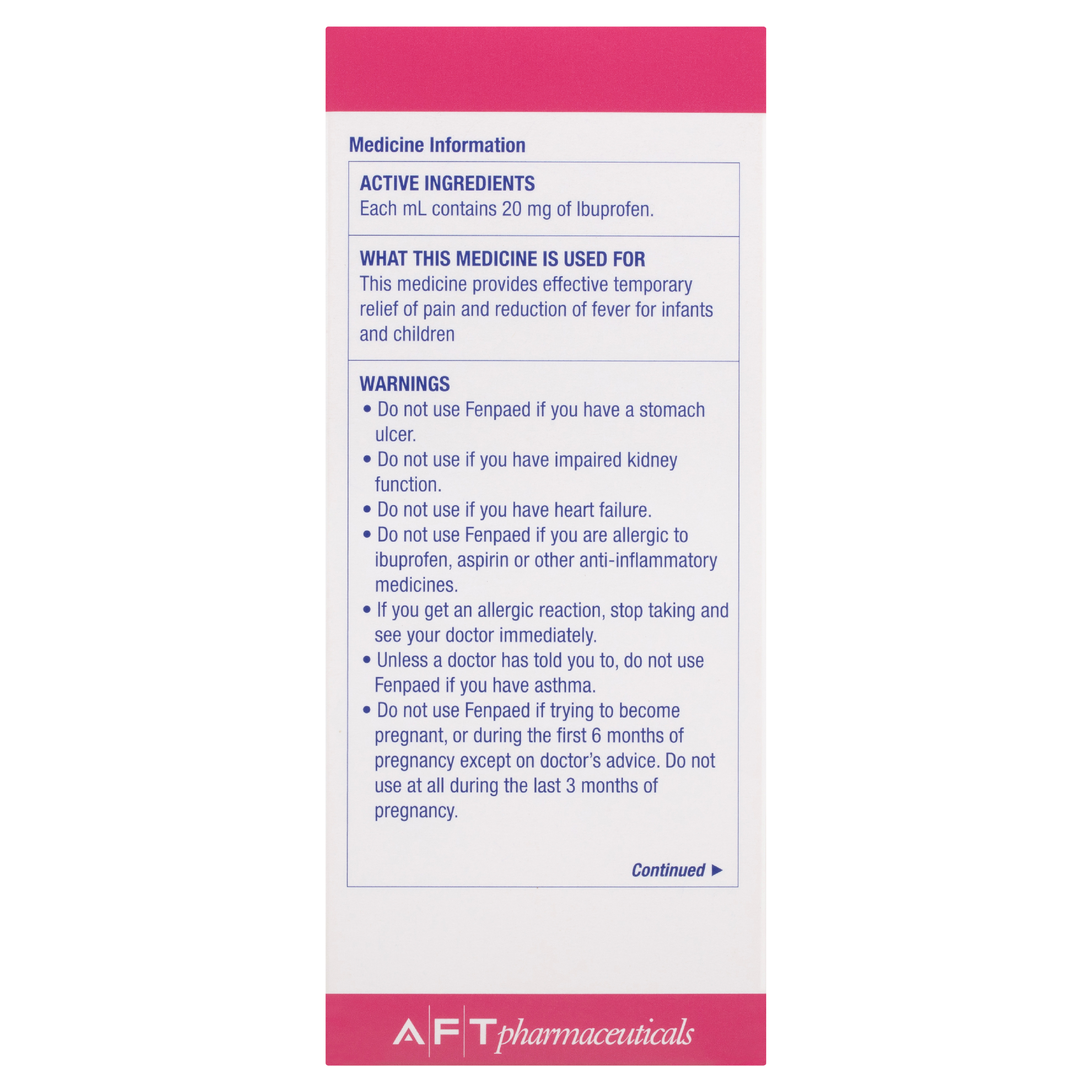 FENPAED IBUPROFEN LIQUID 200ML - Image 6
