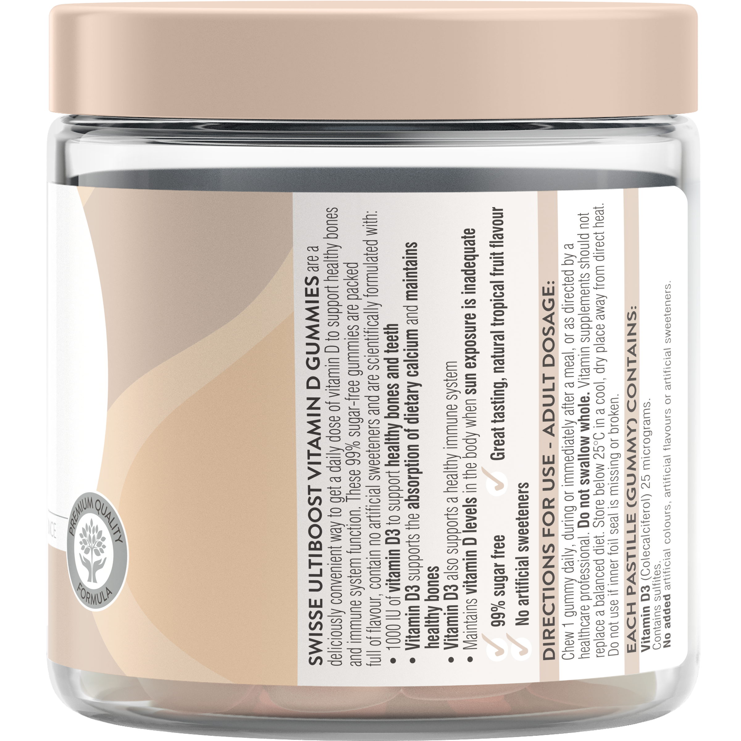 SWISSE ULTIBOOST VITAMIN D 60 GUMMIES - Image 2